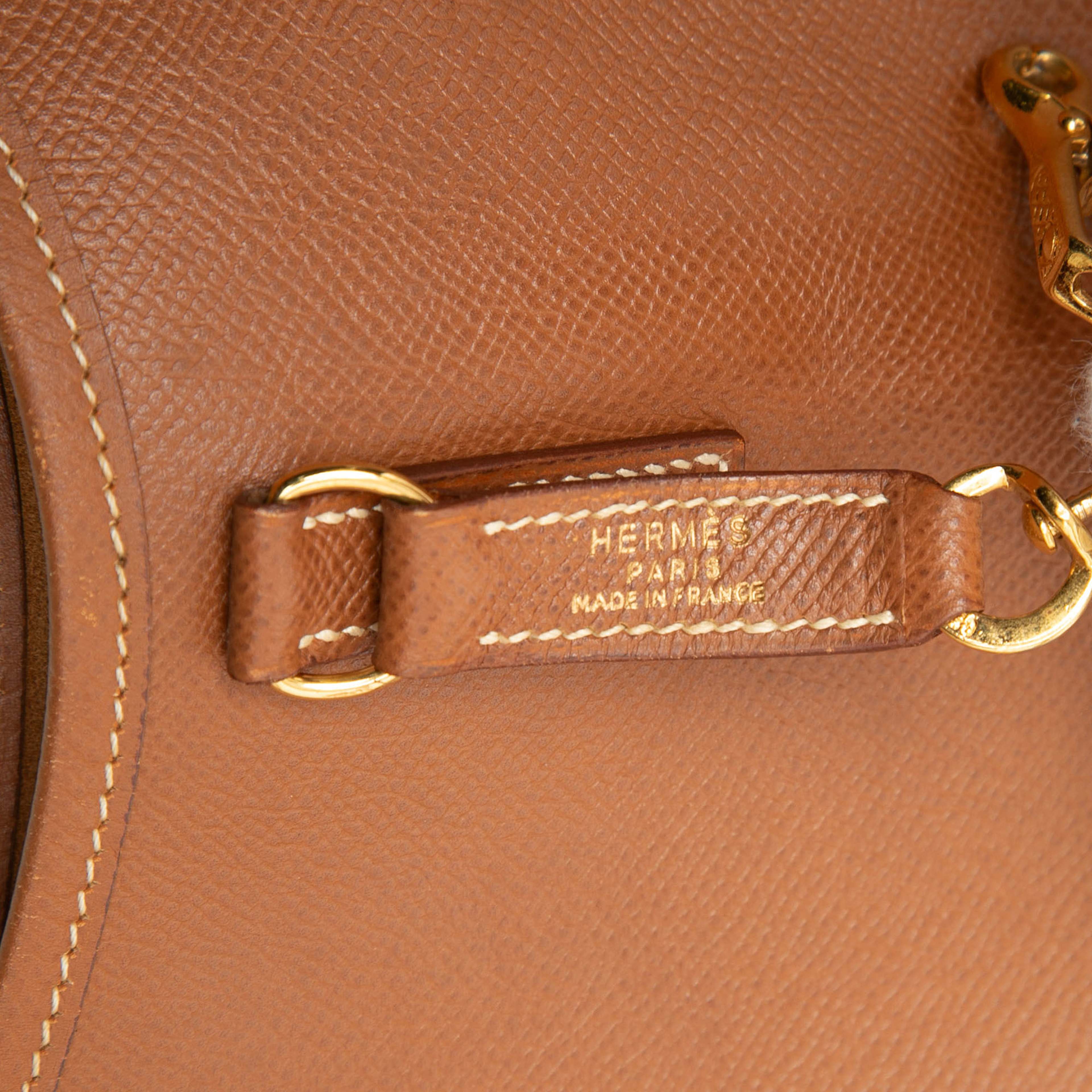Hermès Courchevel Trim Ii 31, från Luxclusif, i färgen brown. Klicka för att öppna bilden i stort format