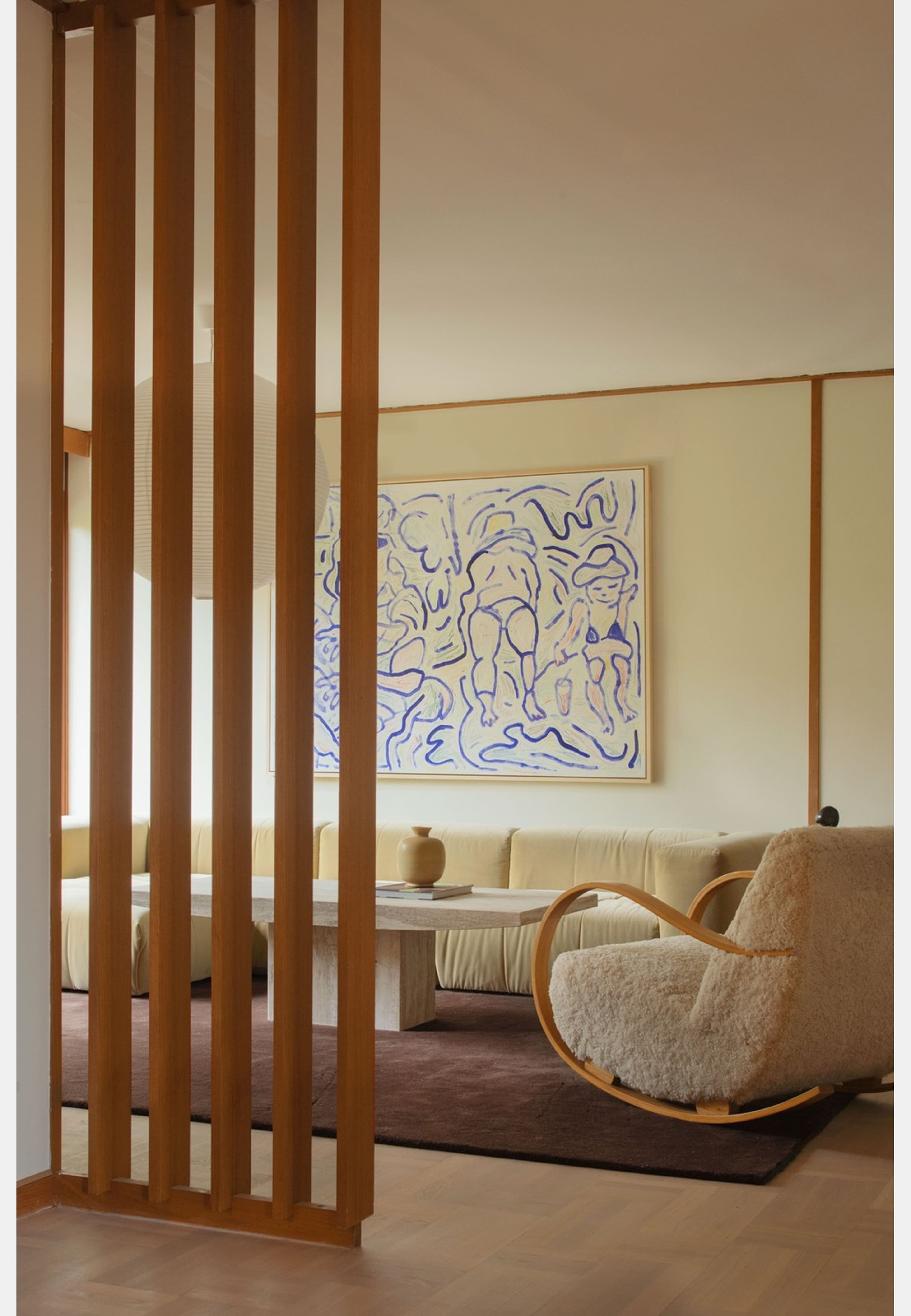 Classic Solid Ullmatta 280x270cm, från Layered, i färgen brun. Klicka för att öppna bilden i stort format