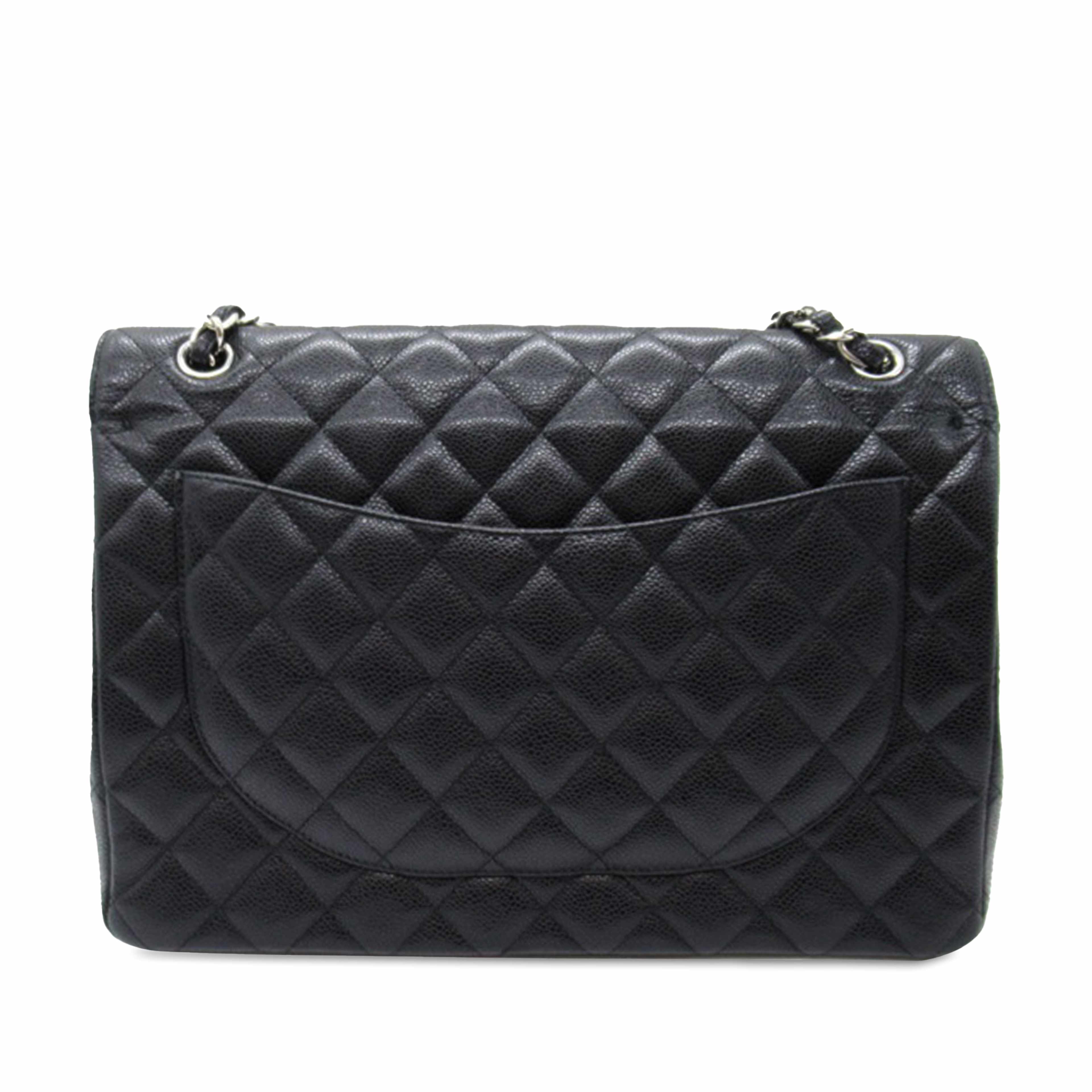 Chanel Maxi Classic Caviar Double Flap