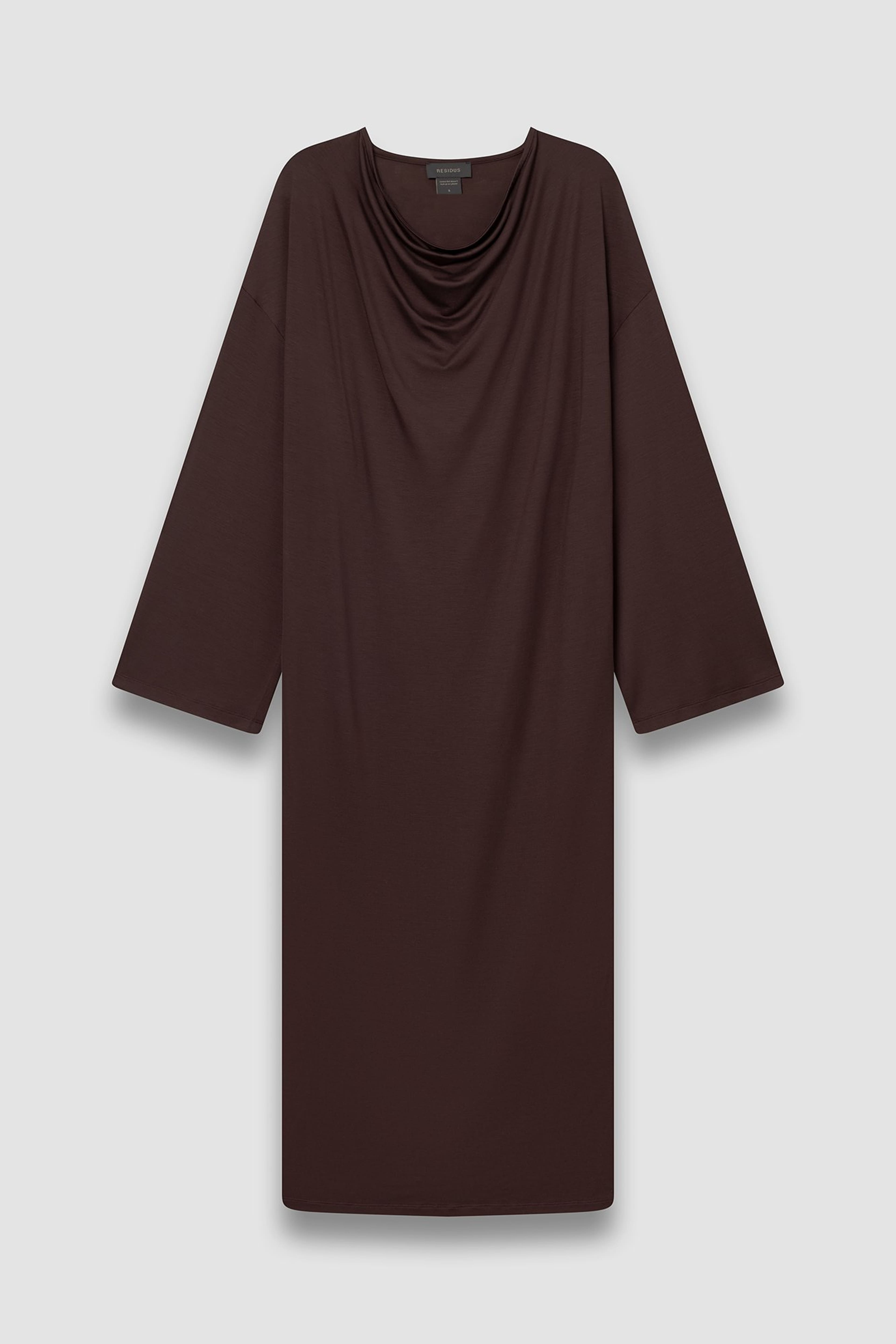 Gini Dress - Auburn, från Residus, i färgen brown. Klicka för att öppna bilden i stort format