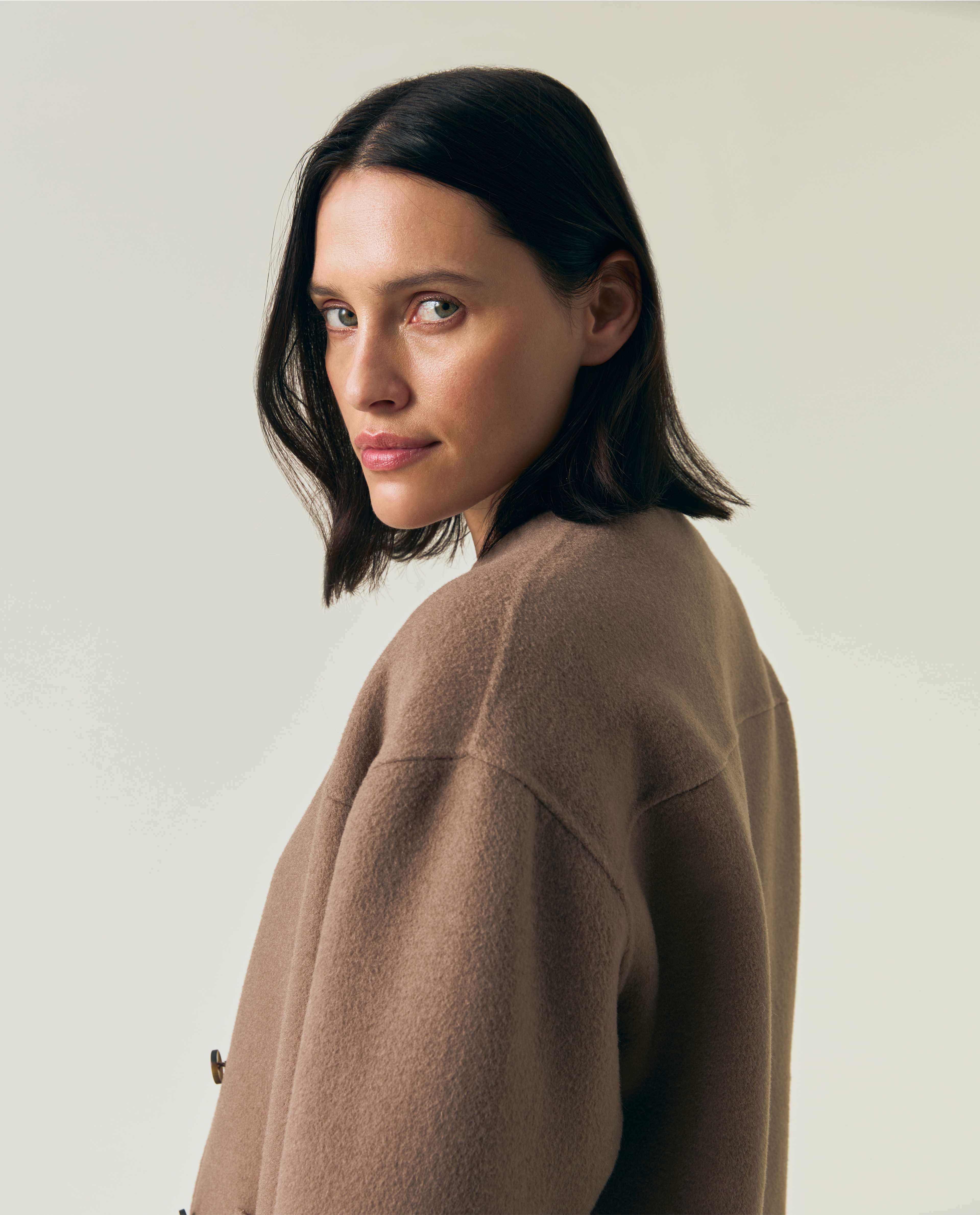 Double Faced Wool Blend Jacket