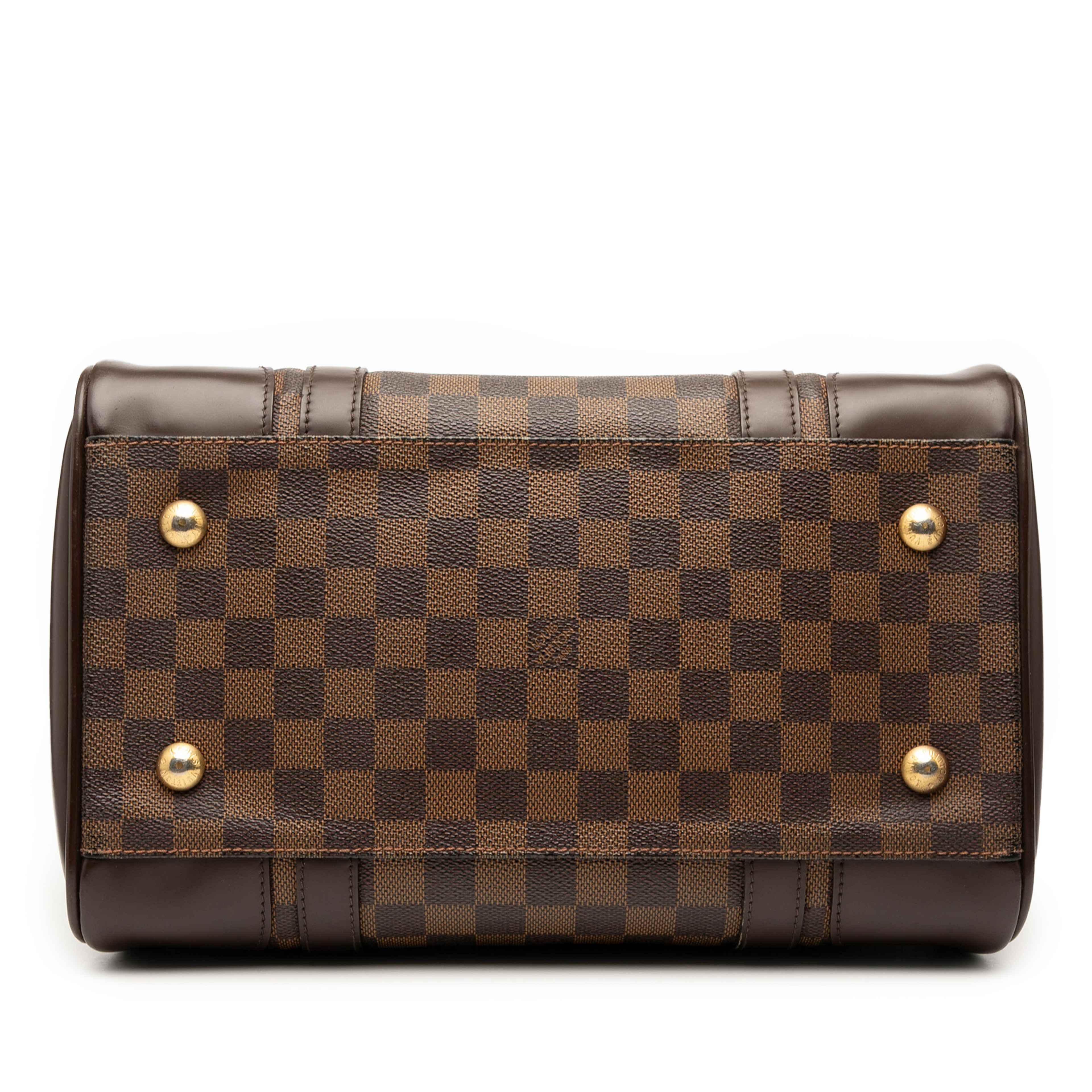 Louis Vuitton Damier Ebene Berkeley, från Luxclusif, i färgen brown. Klicka för att öppna bilden i stort format