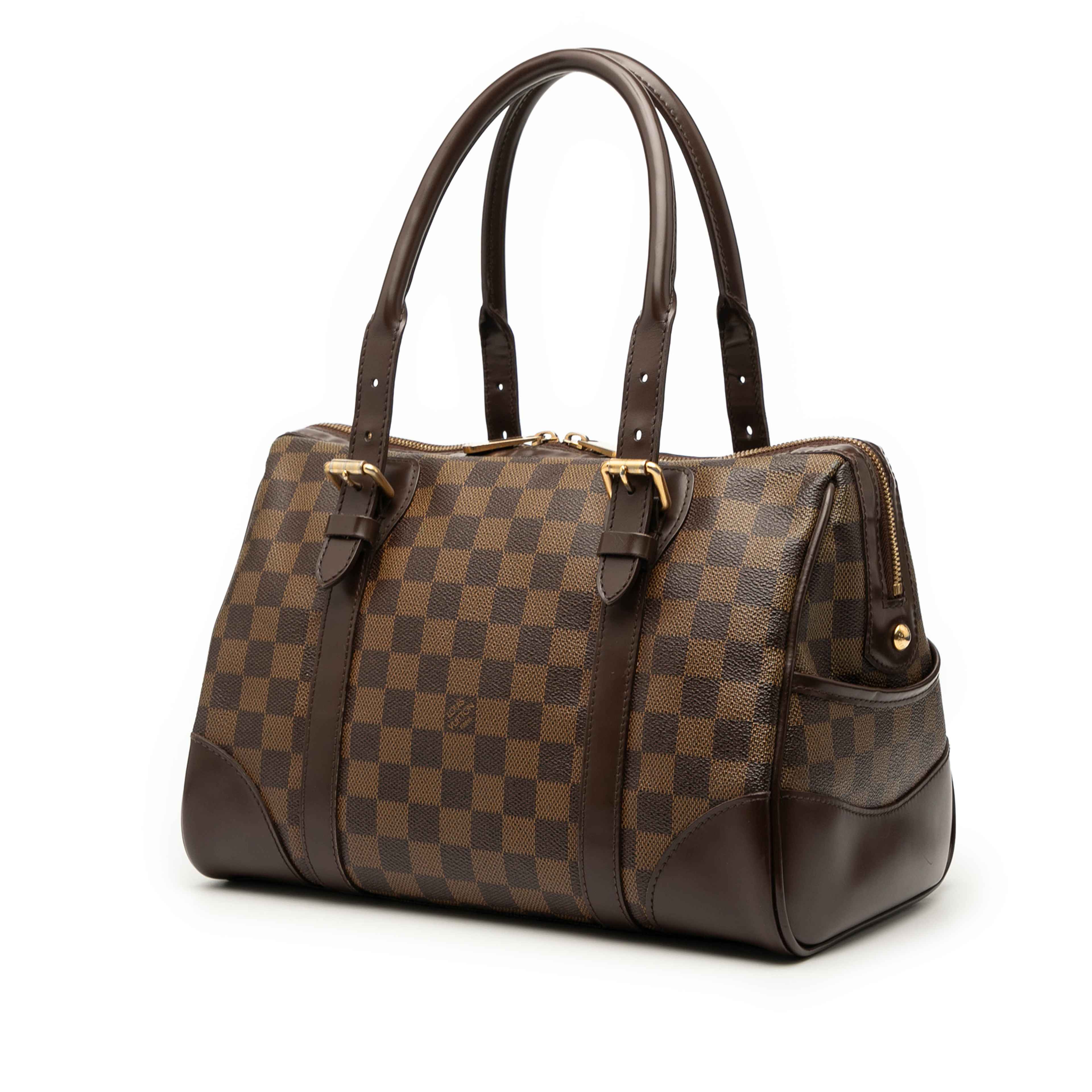 Louis Vuitton Damier Ebene Berkeley, från Luxclusif, i färgen brown. Klicka för att öppna bilden i stort format