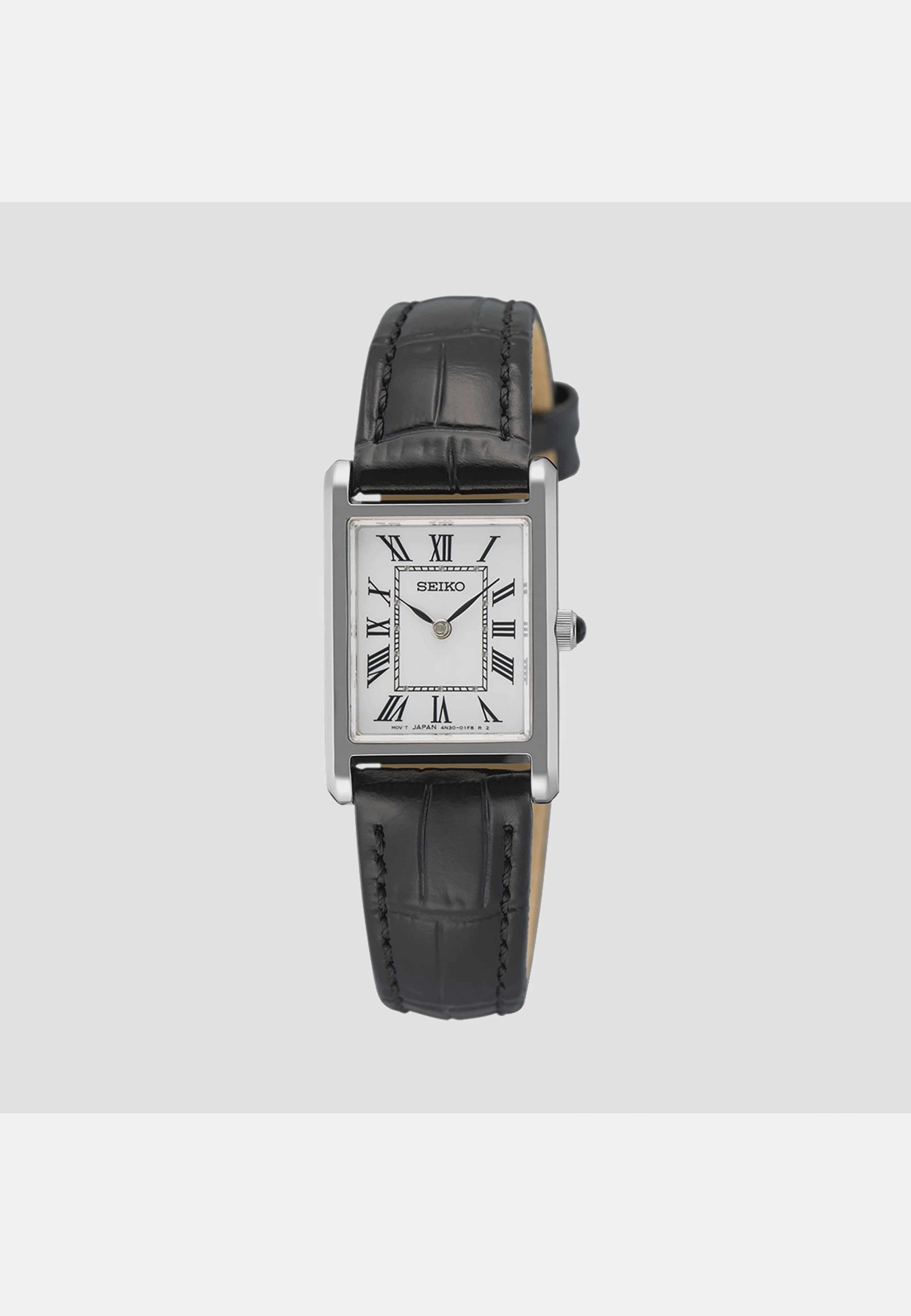 Seiko Dam Vit/stål, Läderband - Swr107p1, från Seiko, i färgen 1. Klicka för att öppna bilden i stort format