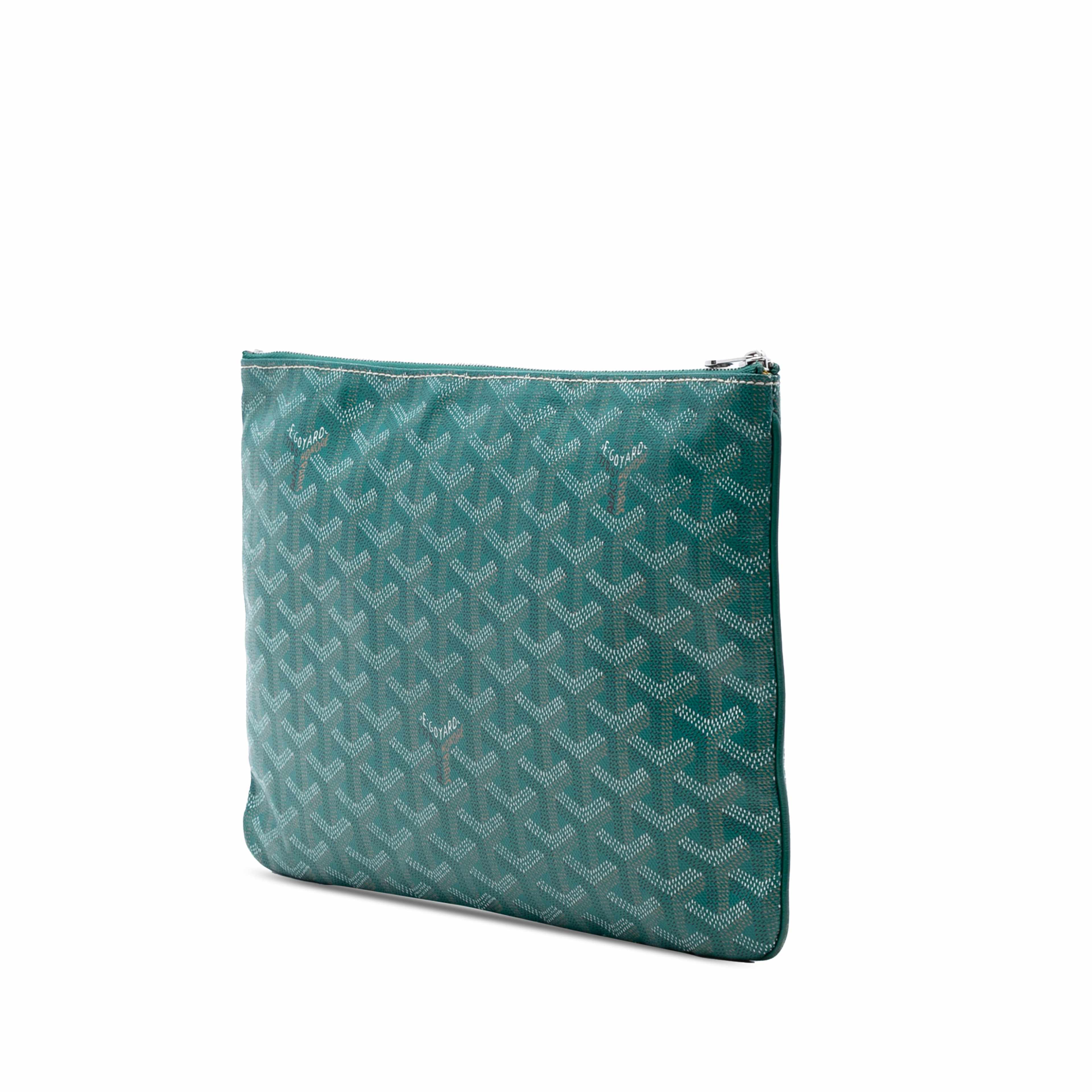 Goyard Goyardine Senat Mm, från Luxclusif, i färgen green. Klicka för att öppna bilden i stort format