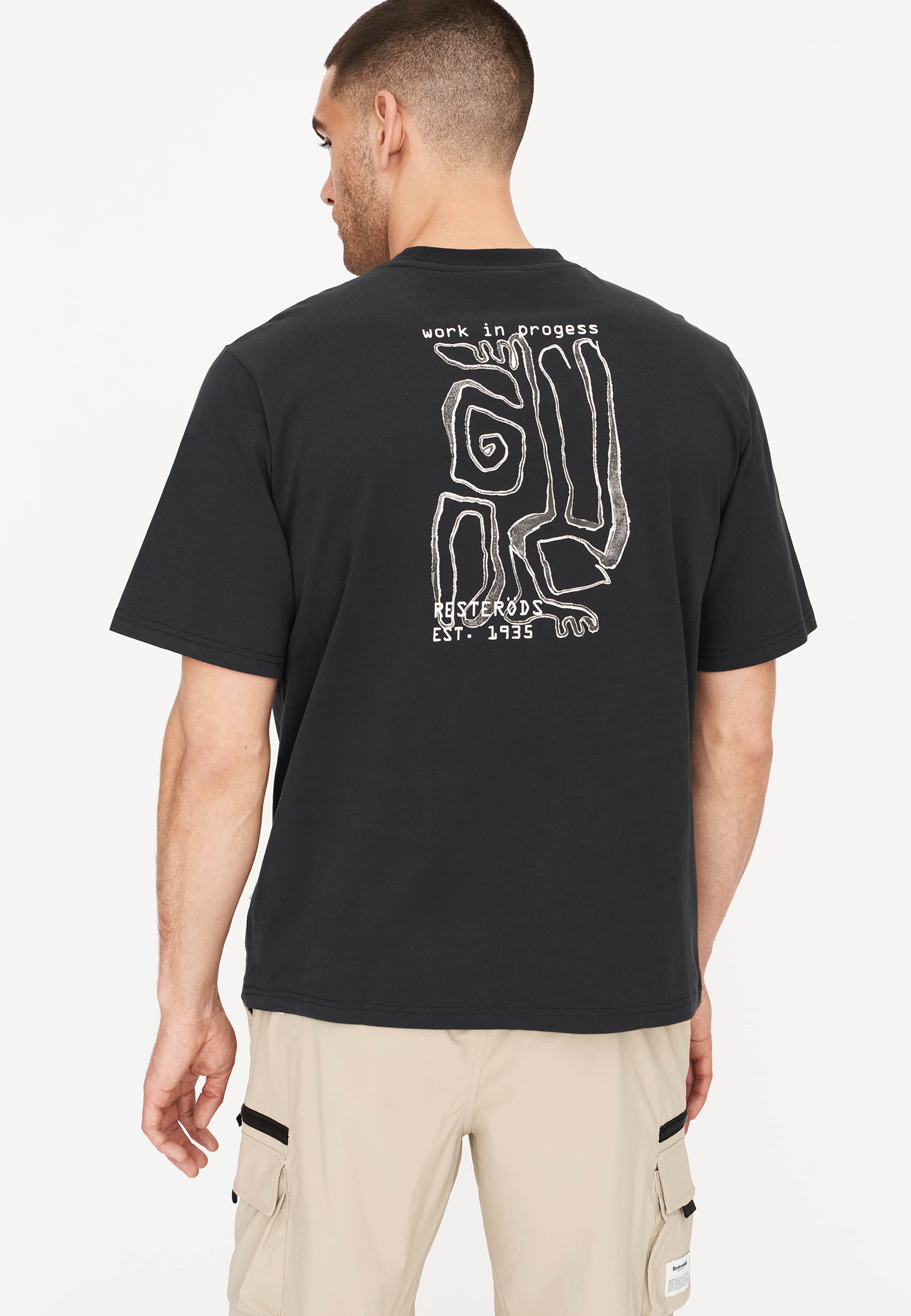 Tas T-shirt Print 100% Bomull