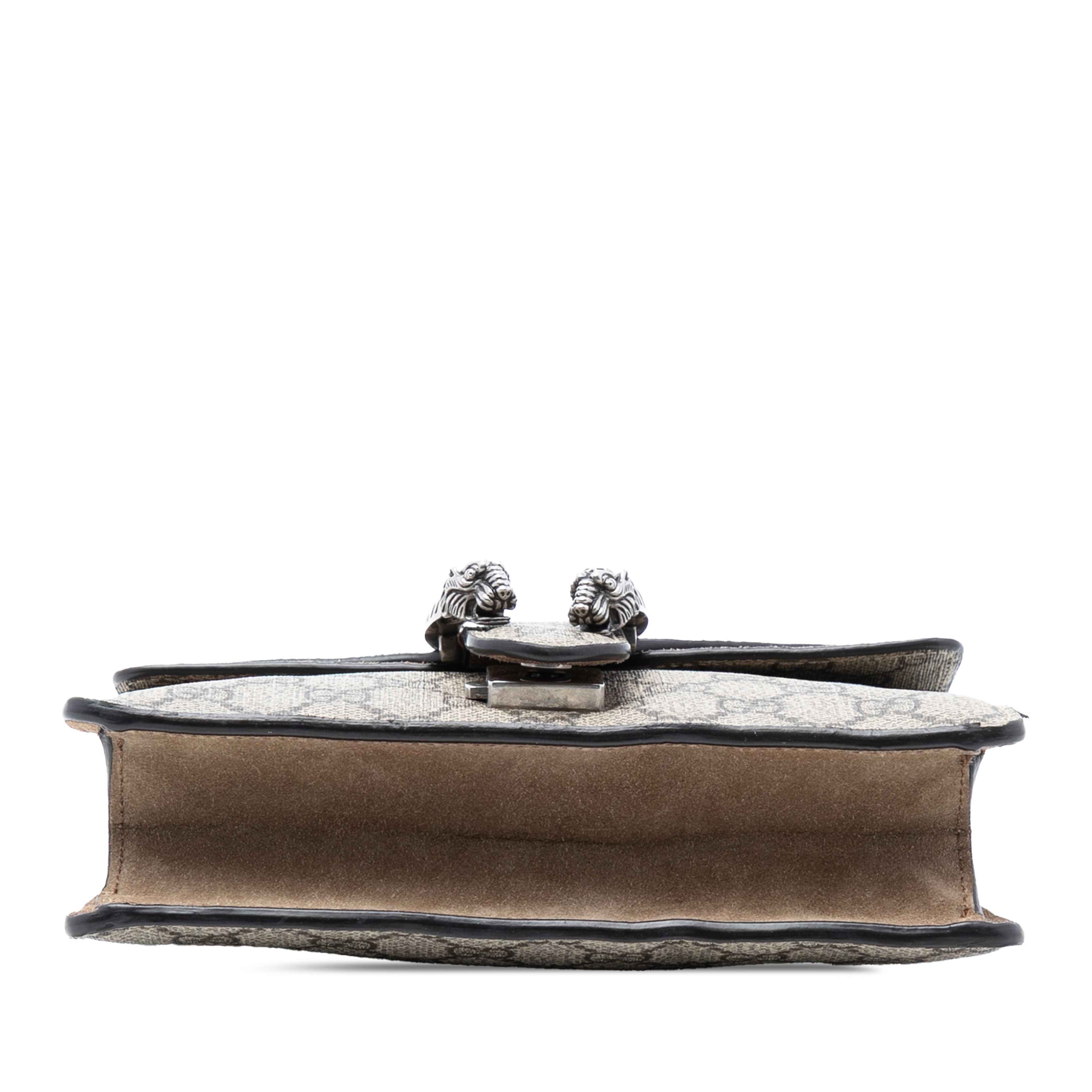 Gucci Small Gg Supreme Dionysus Crossbody, från Luxclusif, i färgen beige. Klicka för att öppna bilden i stort format