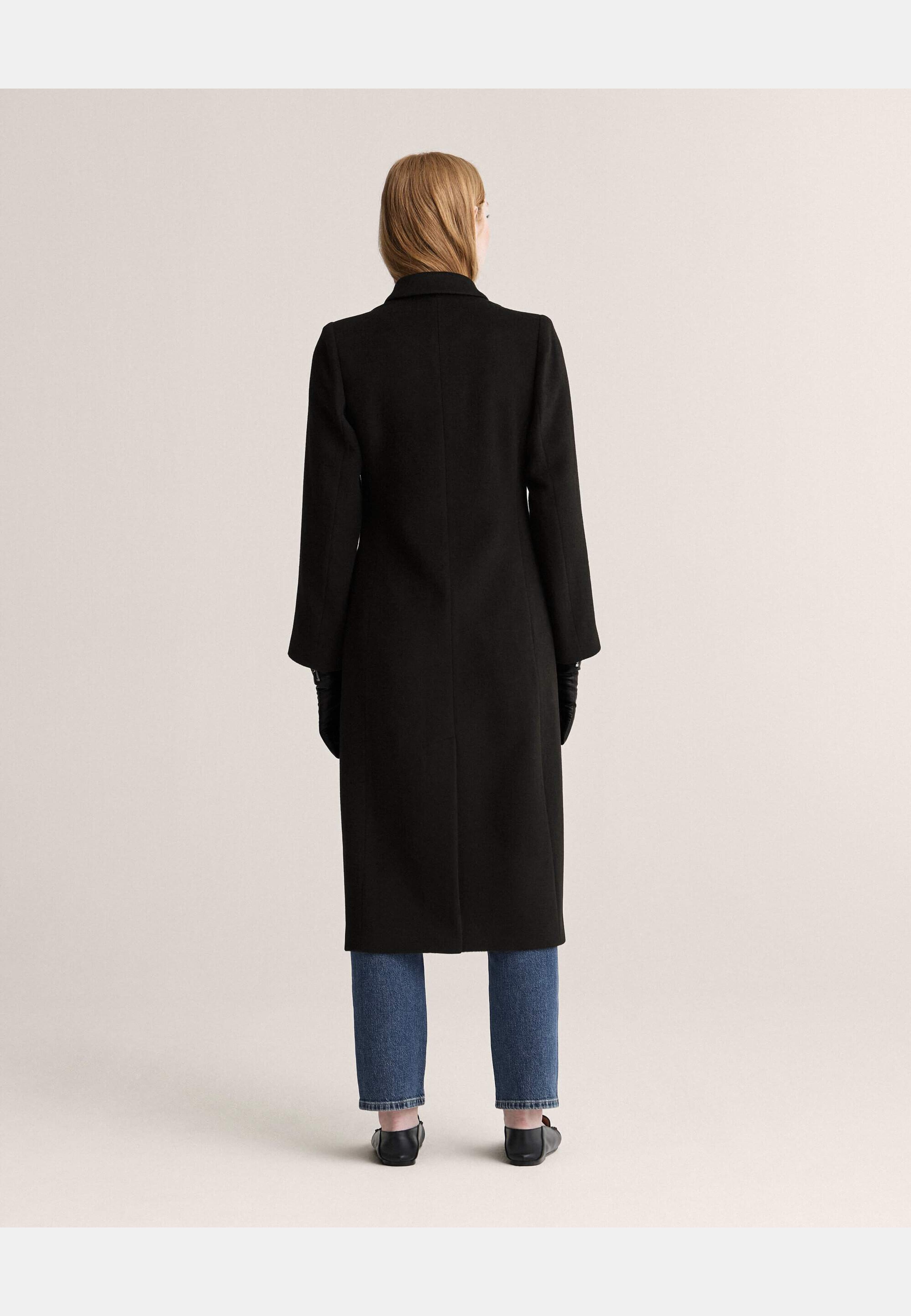 Merika Coat, från Newhouse, i färgen svart. Klicka för att öppna bilden i stort format