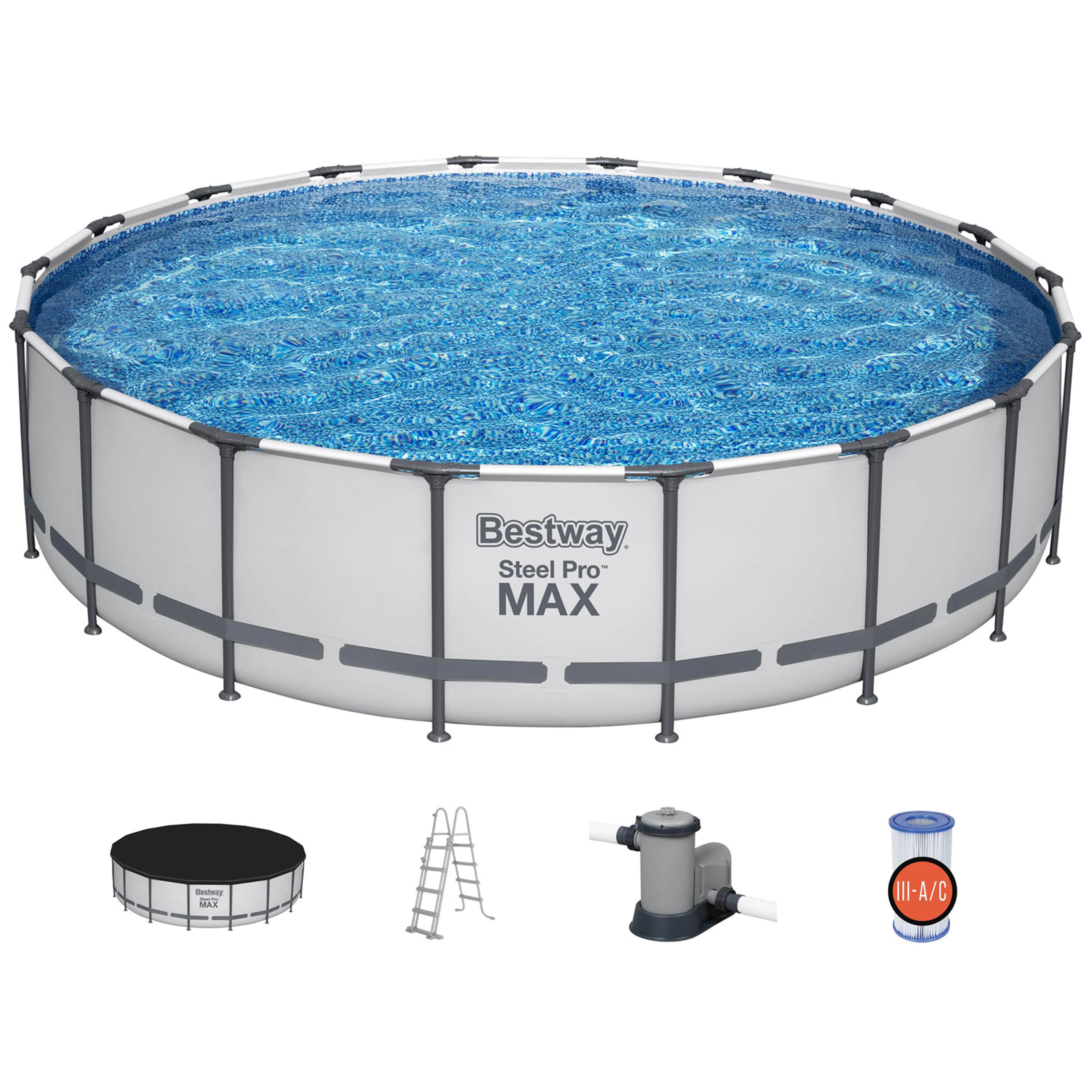 Steel Pro Max Pool 5,49 X 1,22m Clickconnect