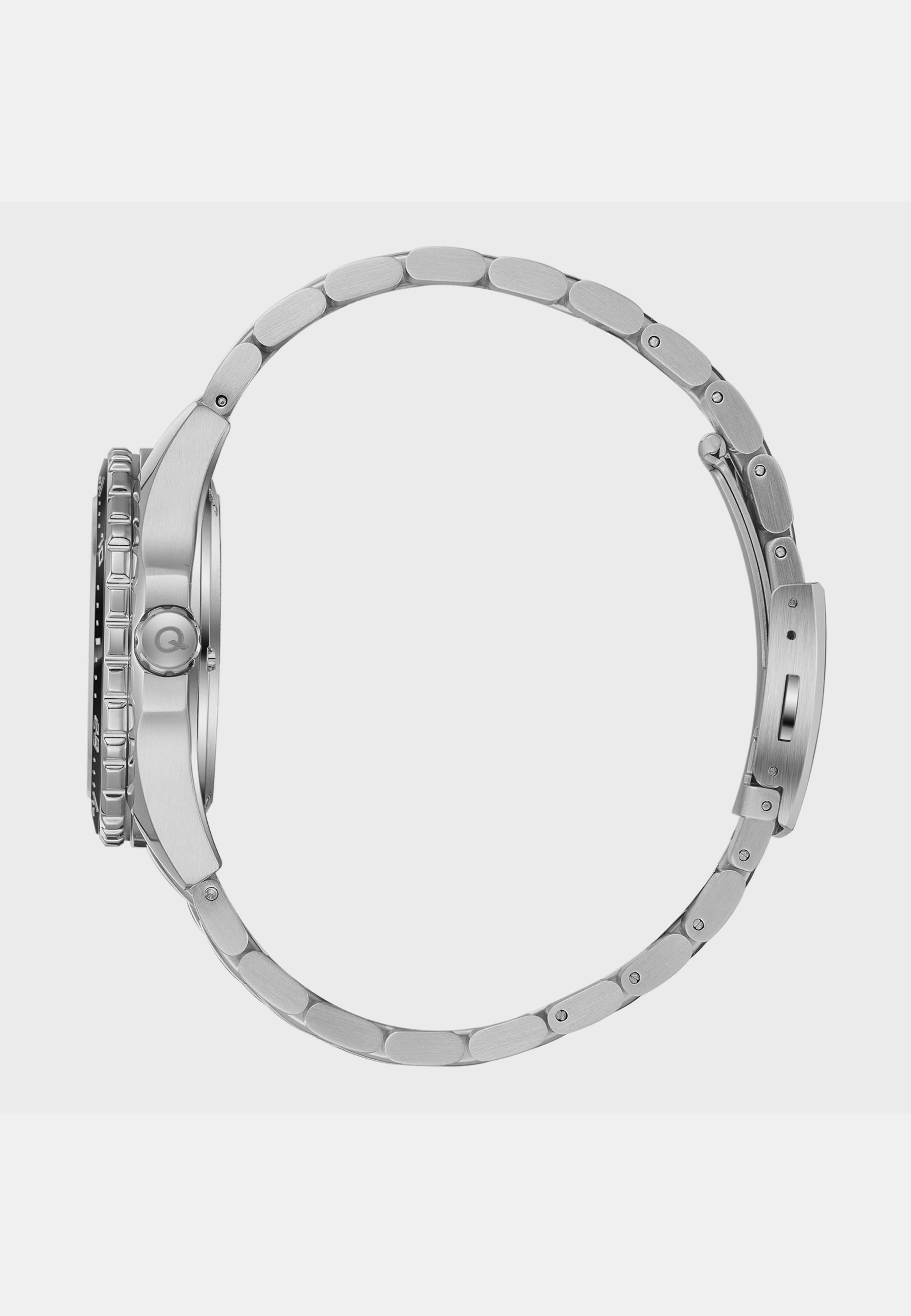 Quantum Automatic Herr Svart/stål, Metallband - Qmg1257.350, från Quantum, i färgen 1. Klicka för att öppna bilden i stort format