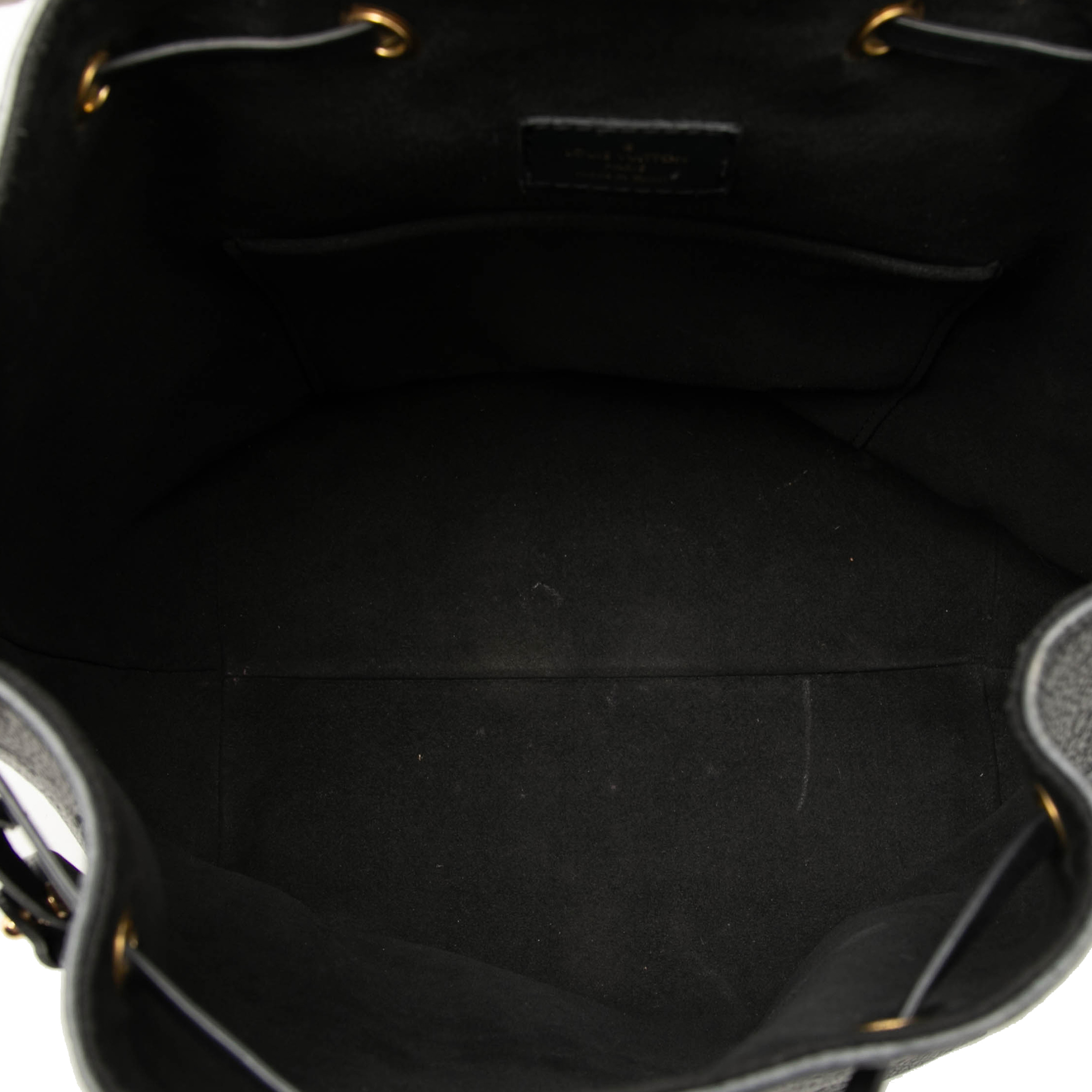 Louis Vuitton Monogram Empreinte Montsouris Pm Backpack, från Luxclusif, i färgen black. Klicka för att öppna bilden i stort format