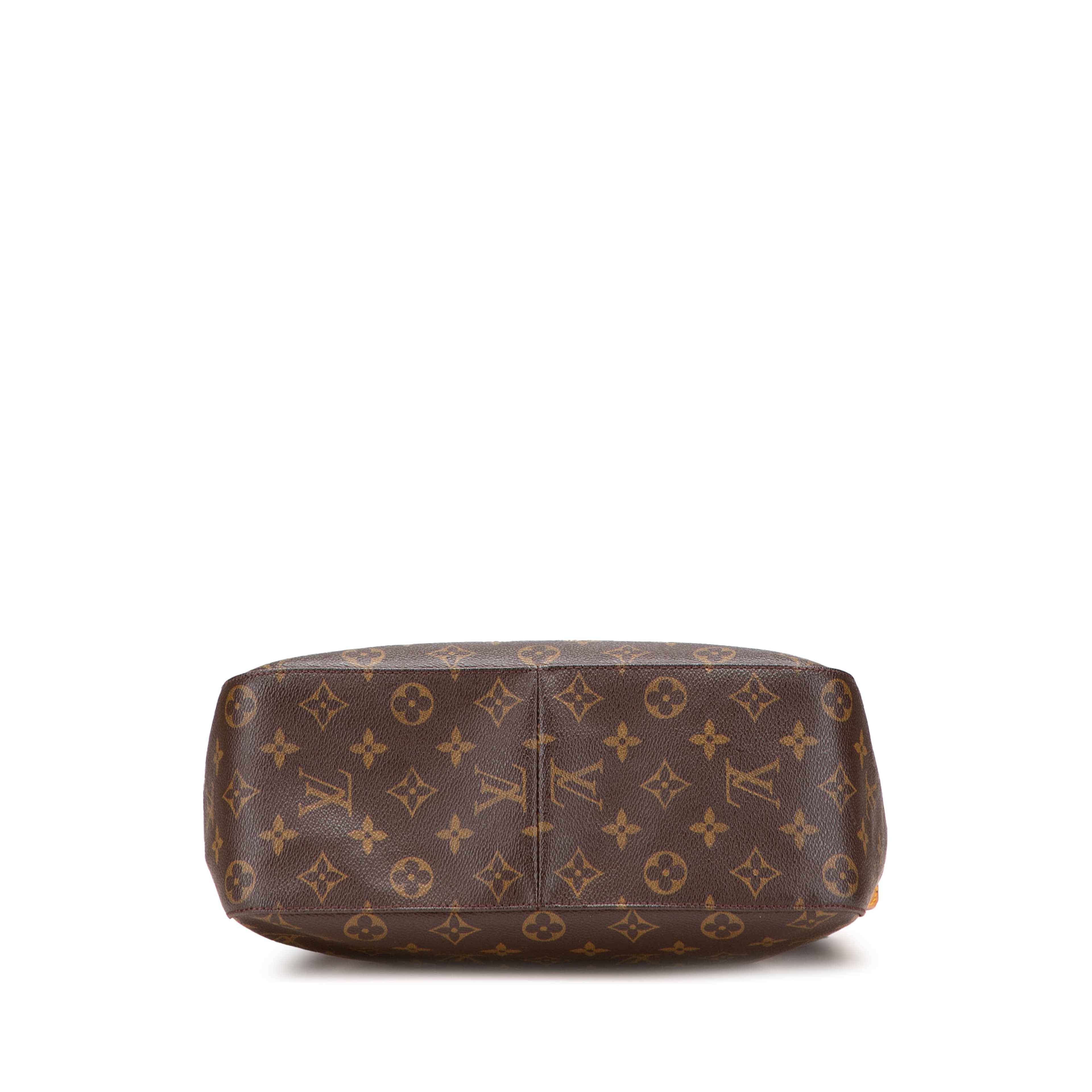Louis Vuitton Monogram Looping Gm, från Luxclusif, i färgen brun. Klicka för att öppna bilden i stort format