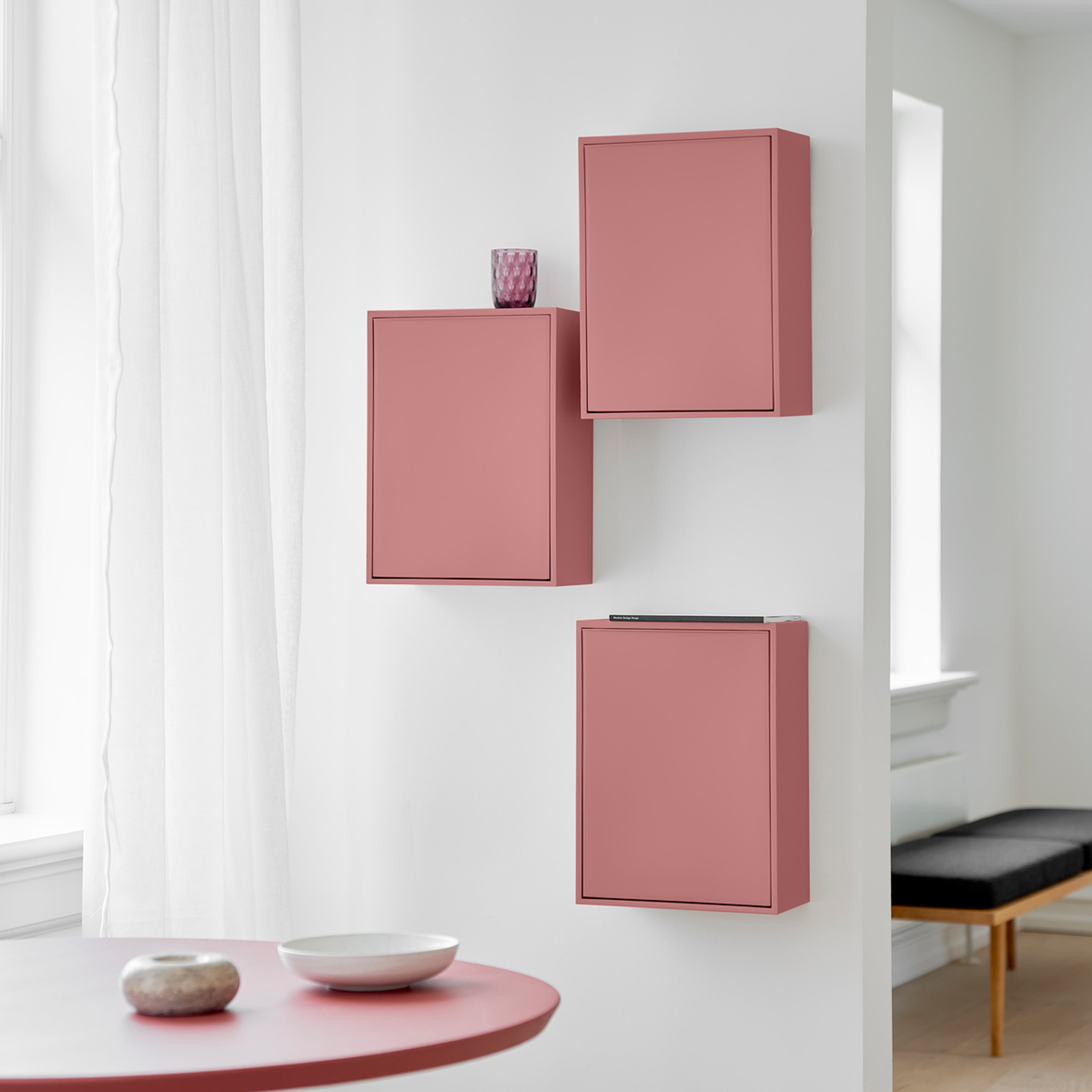 Recycling Box, från ReCollector, i färgen ash rose. Klicka för att öppna bilden i stort format