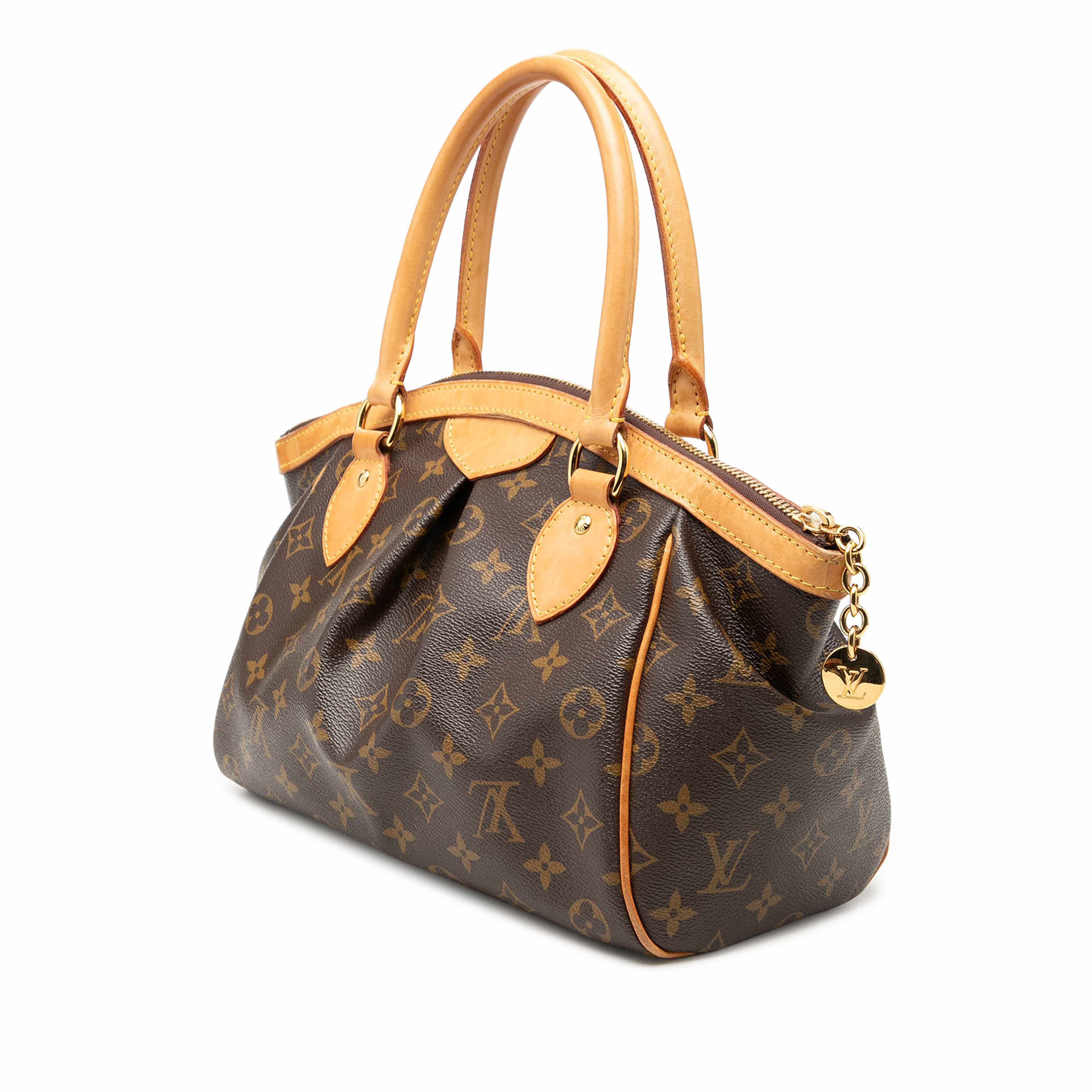 Louis Vuitton Monogram Tivoli Pm, från Luxclusif, i färgen brun. Klicka för att öppna bilden i stort format