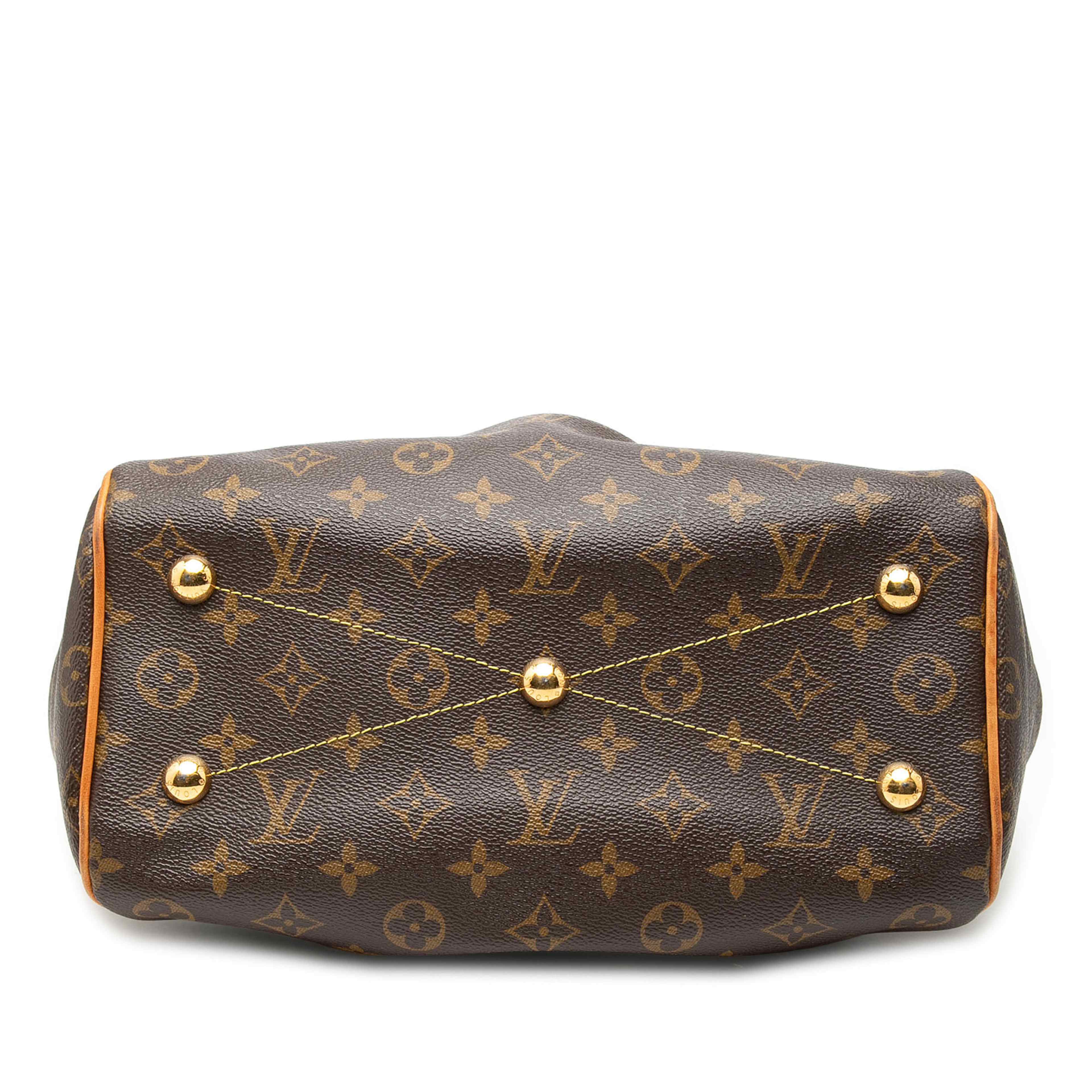Louis Vuitton Monogram Tivoli Pm, från Luxclusif, i färgen brun. Klicka för att öppna bilden i stort format