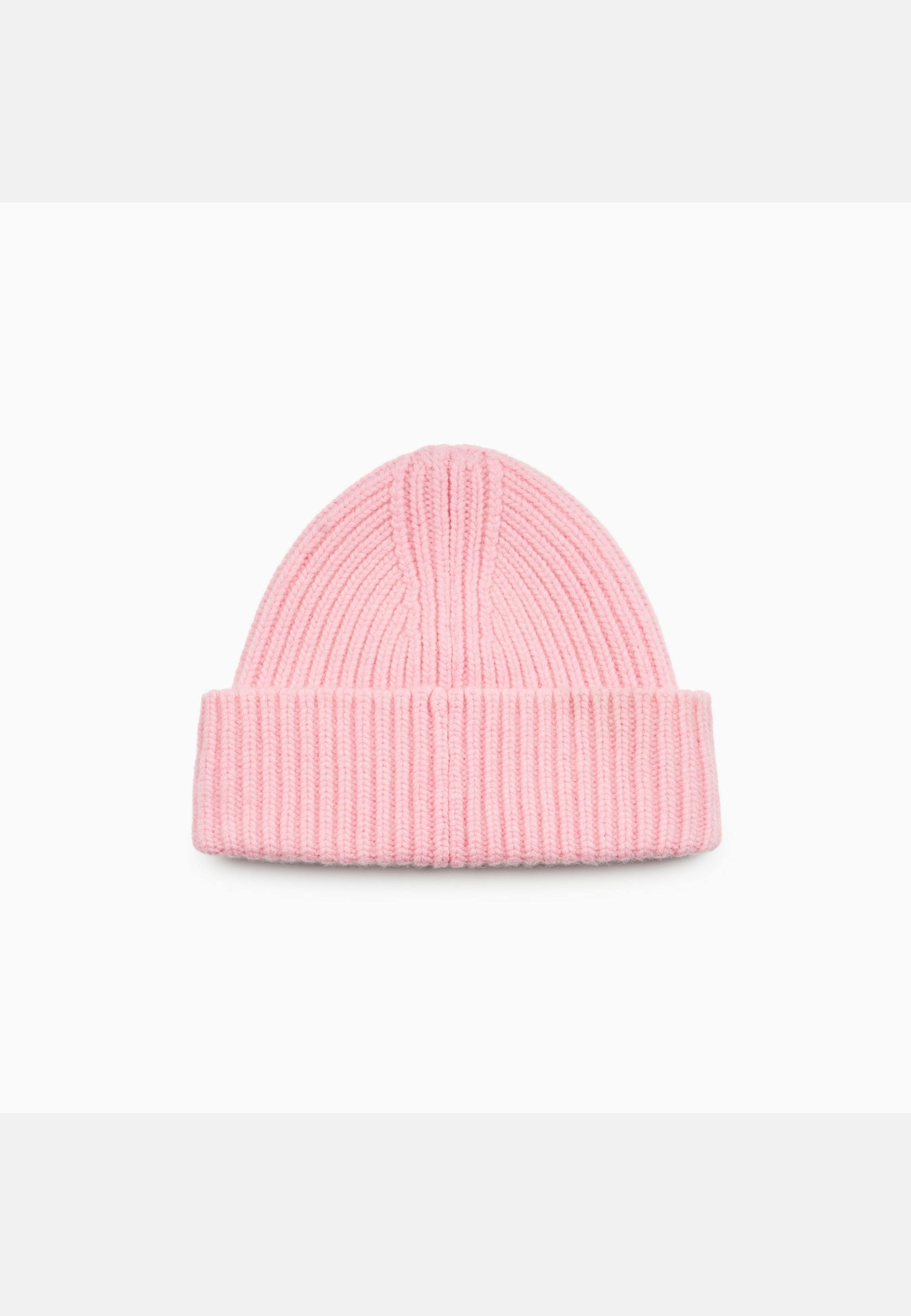 Soft Knit Beanie, från Acqua Limone, i färgen pale pink. Klicka för att öppna bilden i stort format