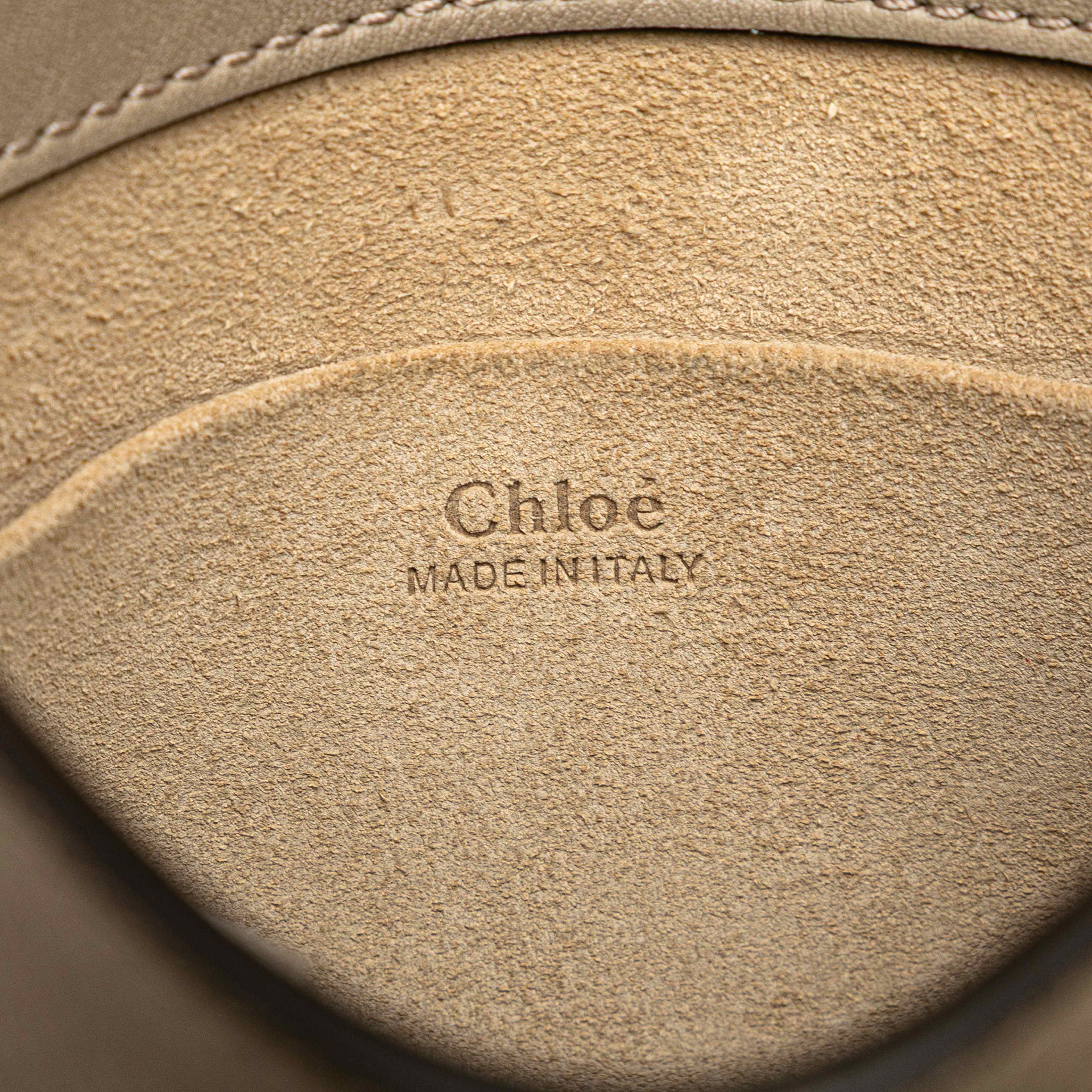 Chloé Small Leather Nile Bracelet Satchel