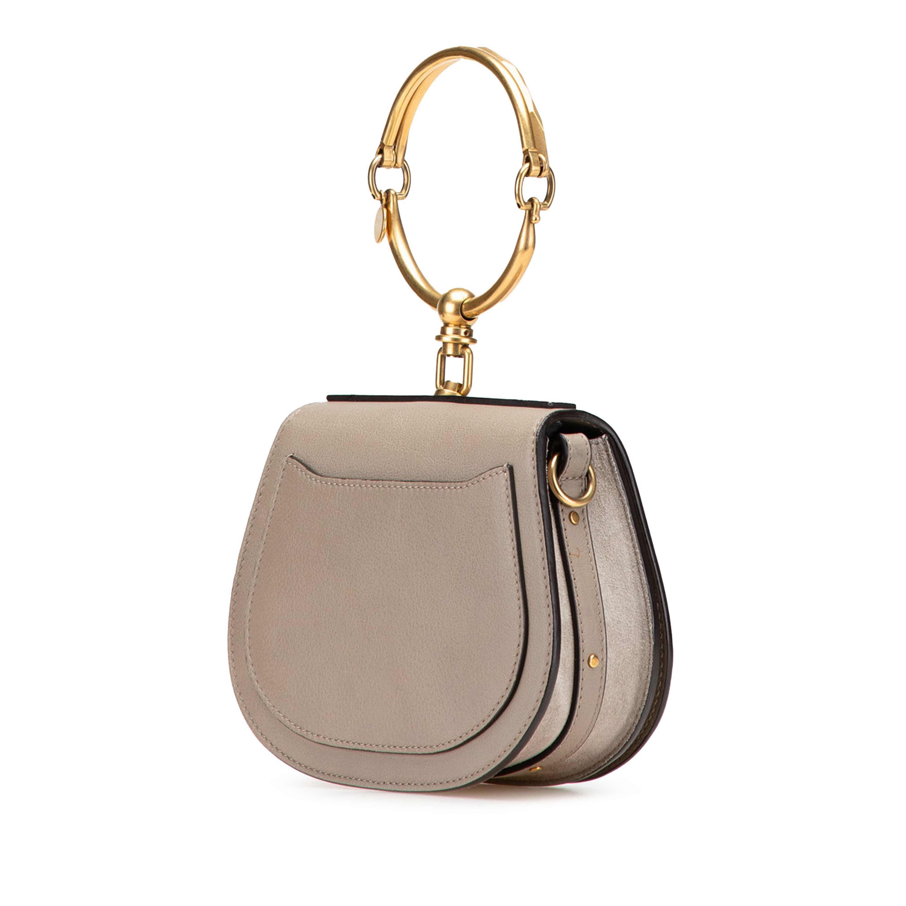 Chloé Small Leather Nile Bracelet Satchel
