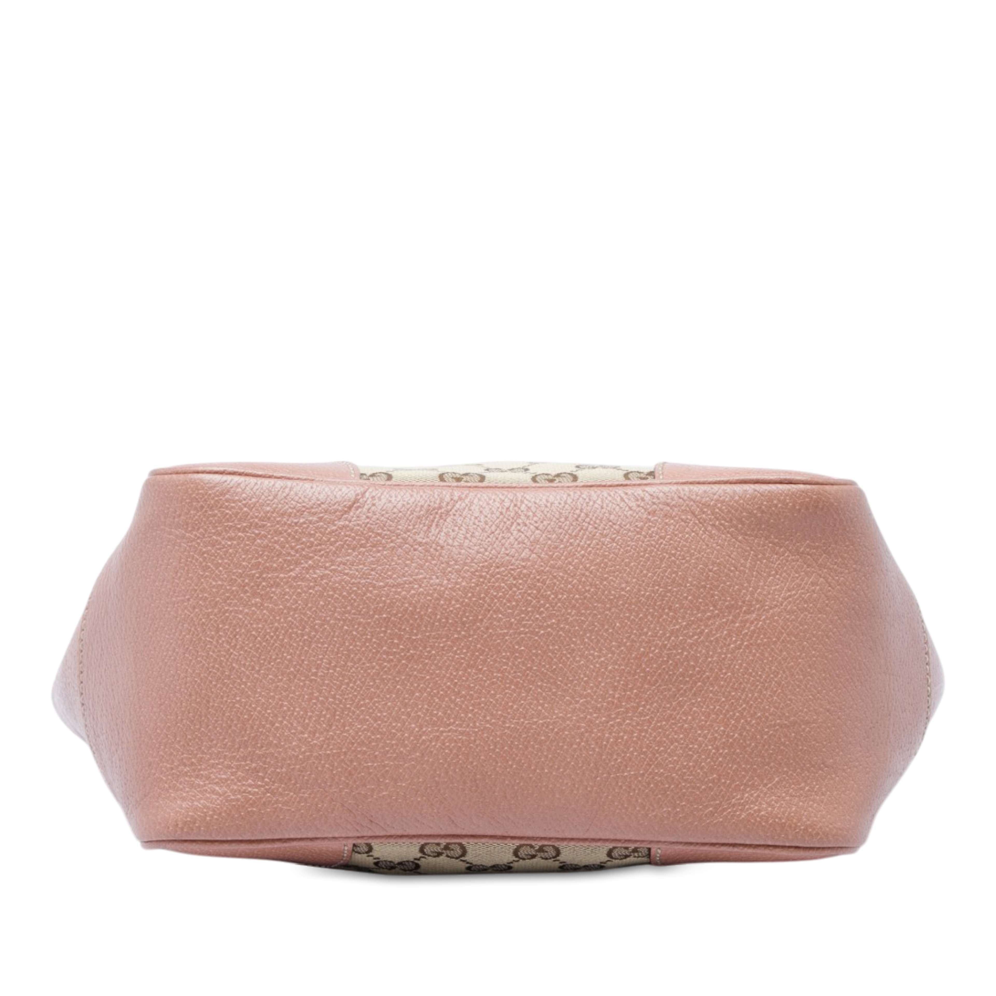 Gucci Gg Canvas Bree Tote, från Luxclusif, i färgen rosa. Klicka för att öppna bilden i stort format