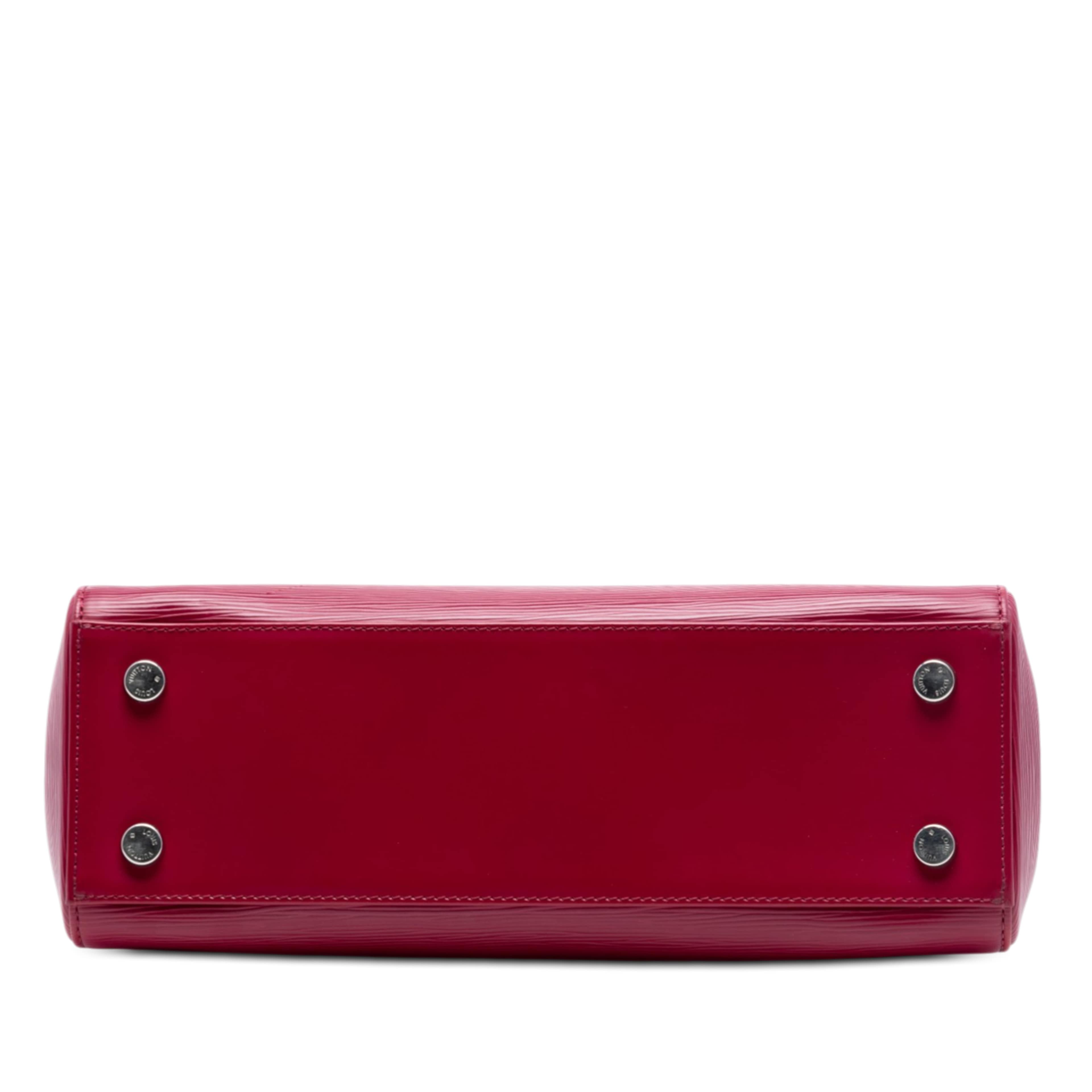 Louis Vuitton Epi Brea Mm, från Luxclusif, i färgen dark pink. Klicka för att öppna bilden i stort format