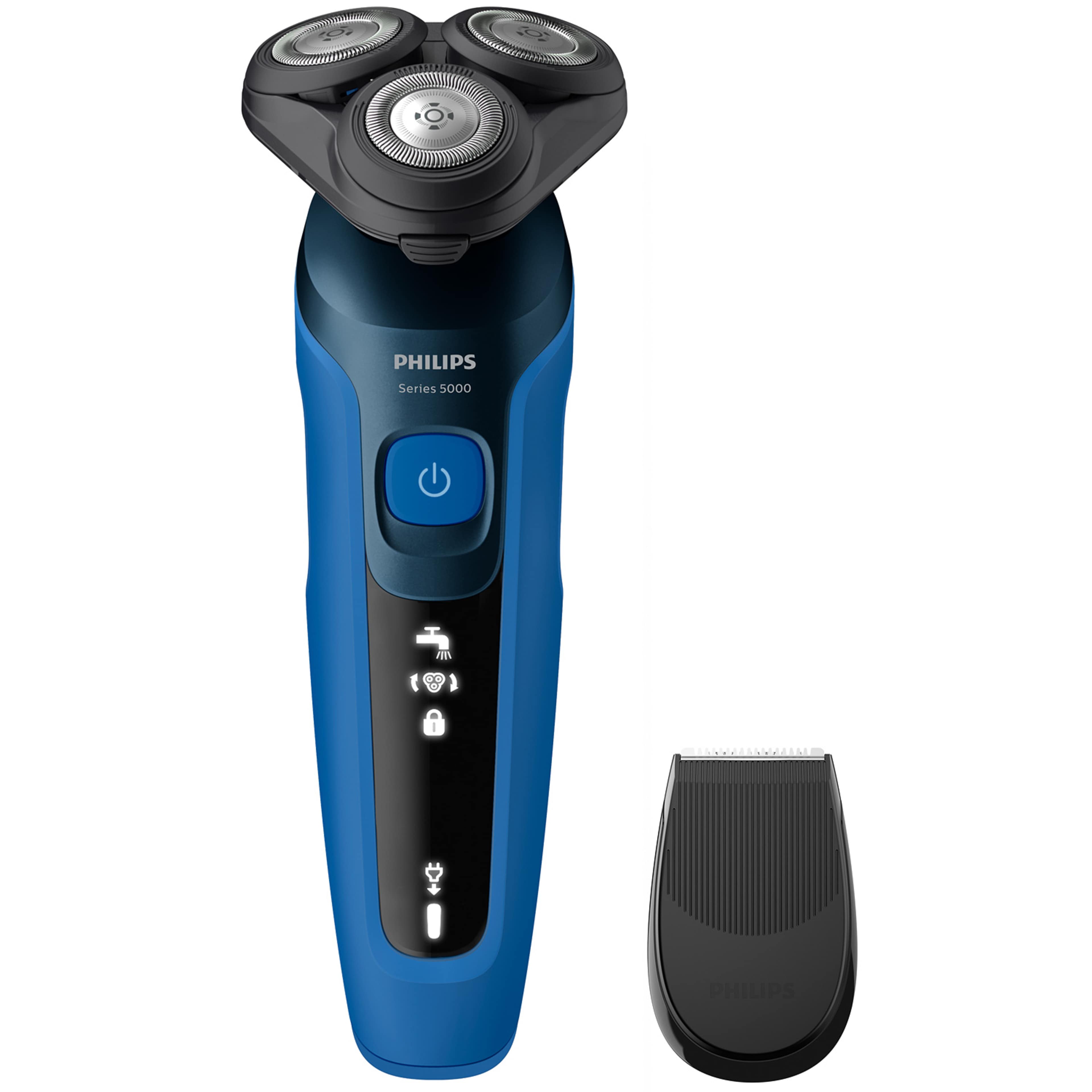 Rakapparat S5466/17, från Philips, i färgen blå. Klicka för att öppna bilden i stort format
