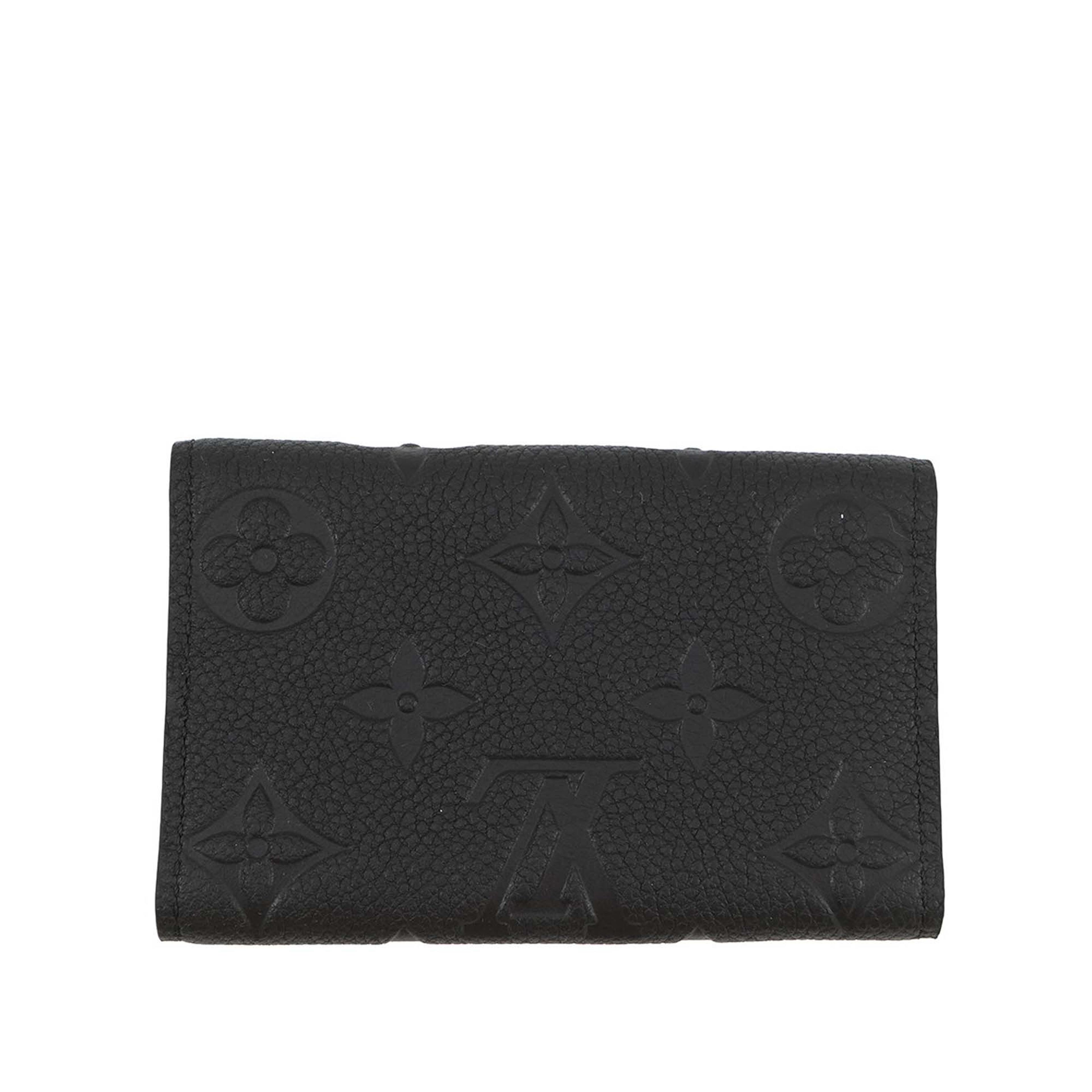 Louis Vuitton Monogram Empreinte 6 Key Holder, från Luxclusif, i färgen svart. Klicka för att öppna bilden i stort format