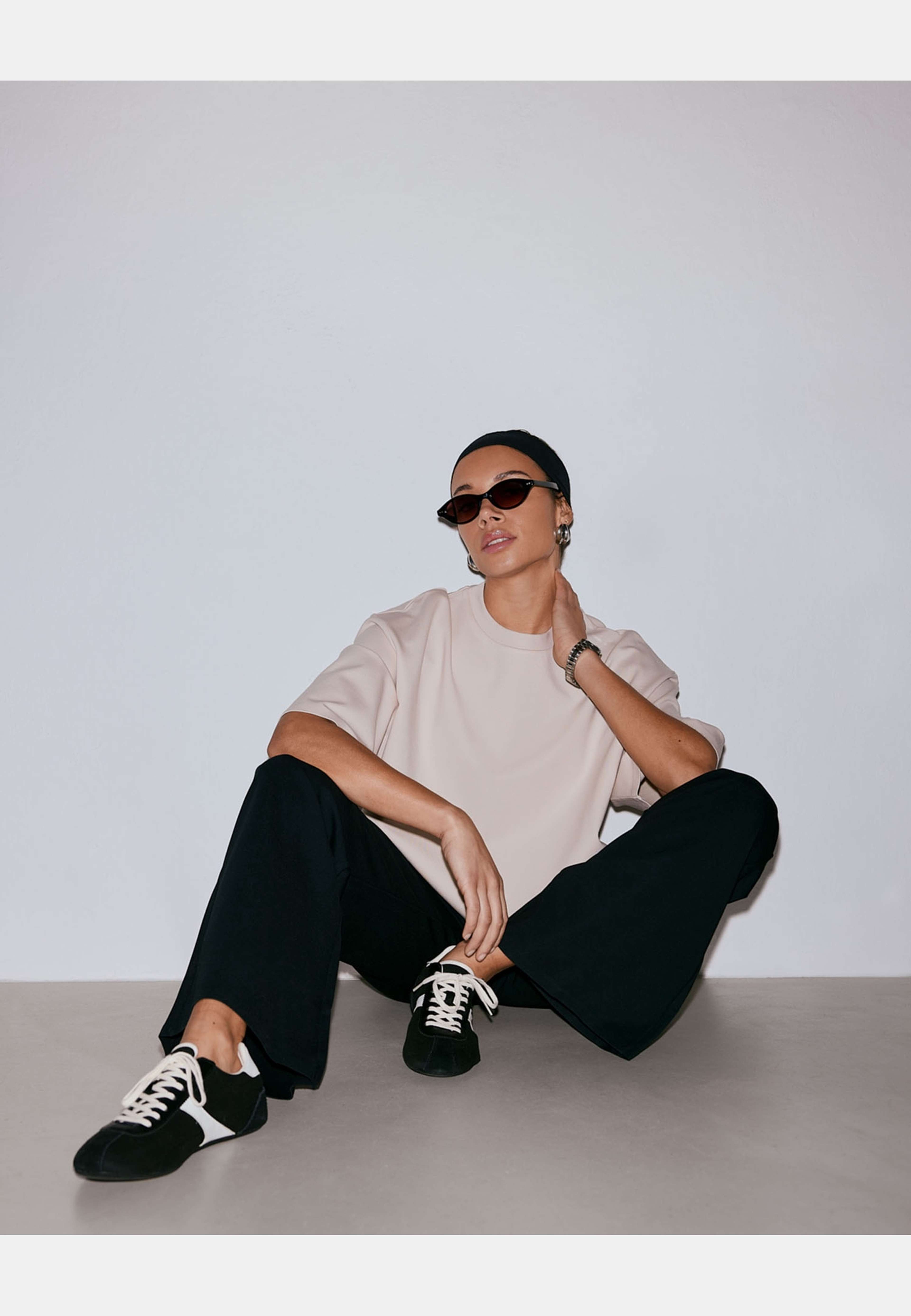 Luxe Pants, från aim'n, i färgen black. Klicka för att öppna bilden i stort format