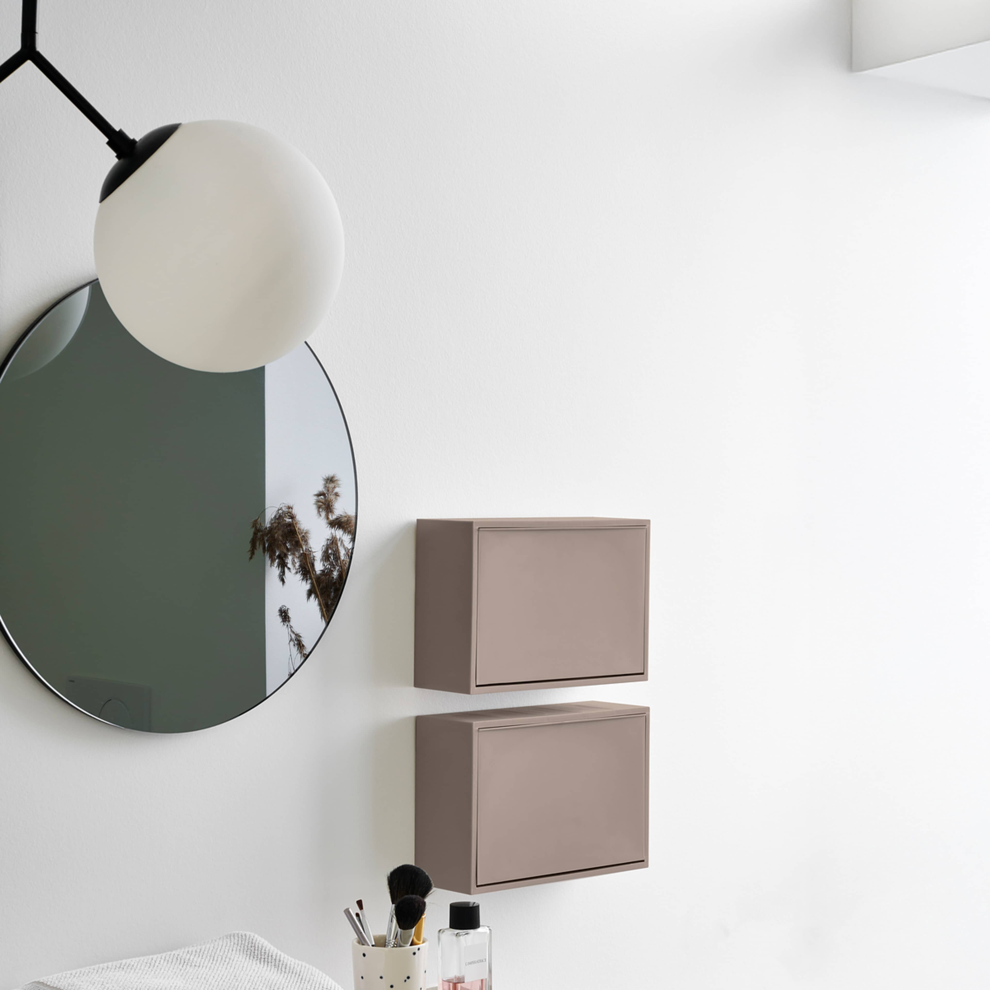 Mini Box, från ReCollector, i färgen fungi brown. Klicka för att öppna bilden i stort format