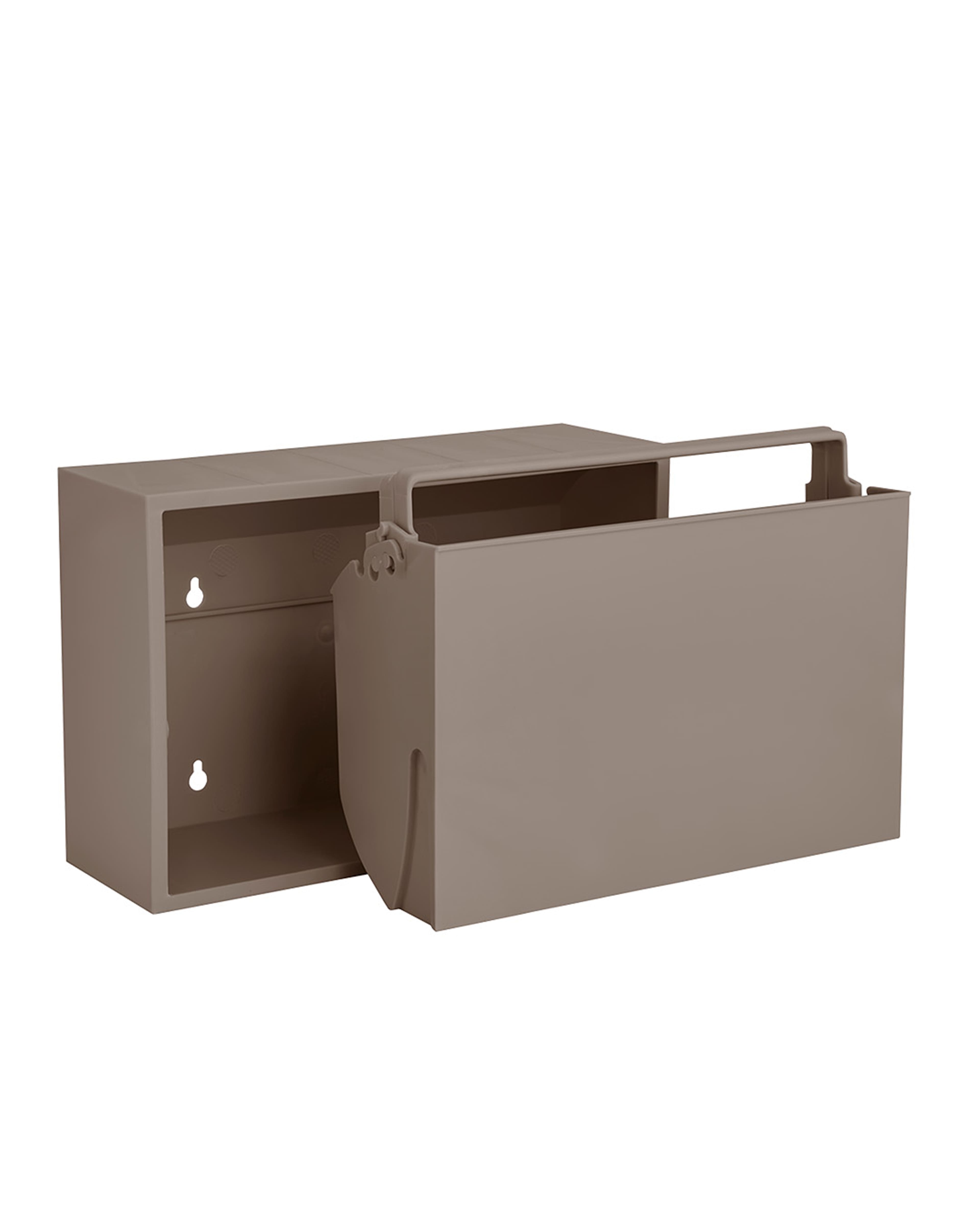 Mini Box, från ReCollector, i färgen fungi brown. Klicka för att öppna bilden i stort format