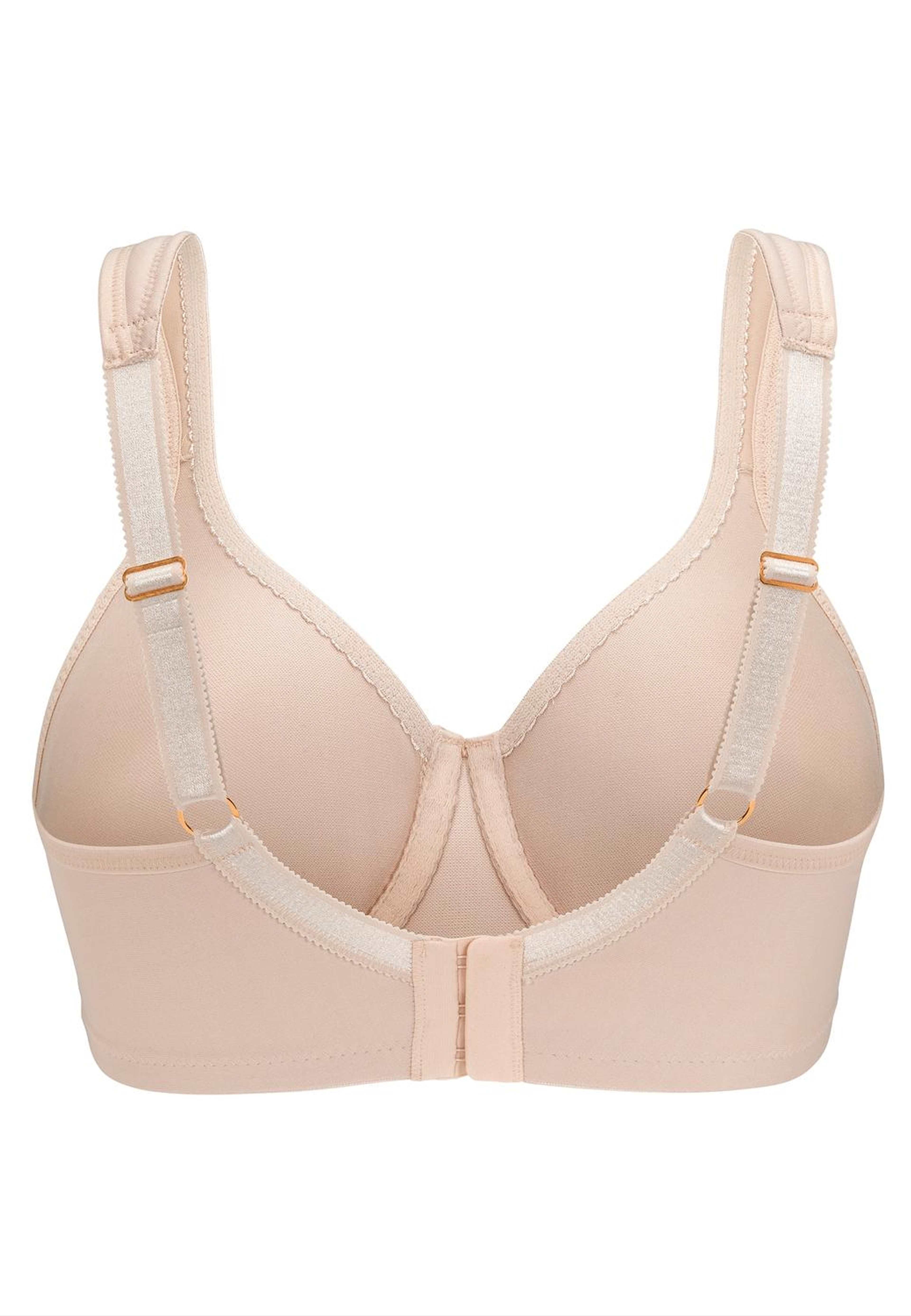 Clean Curves Formpressad Bygel-bh, från Swegmark, i färgen beige. Klicka för att öppna bilden i stort format