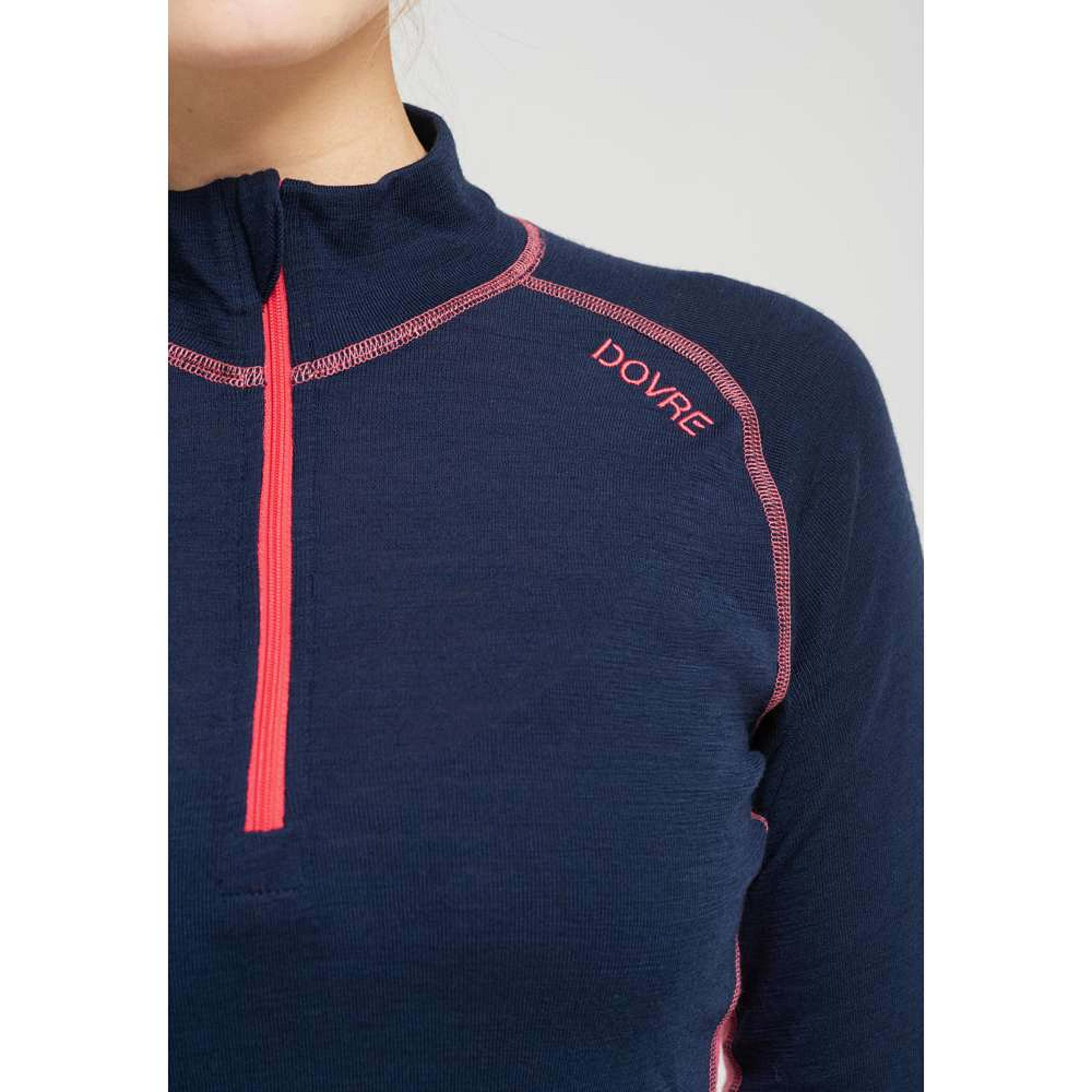 Pullover | 100% Ull | Marinblå