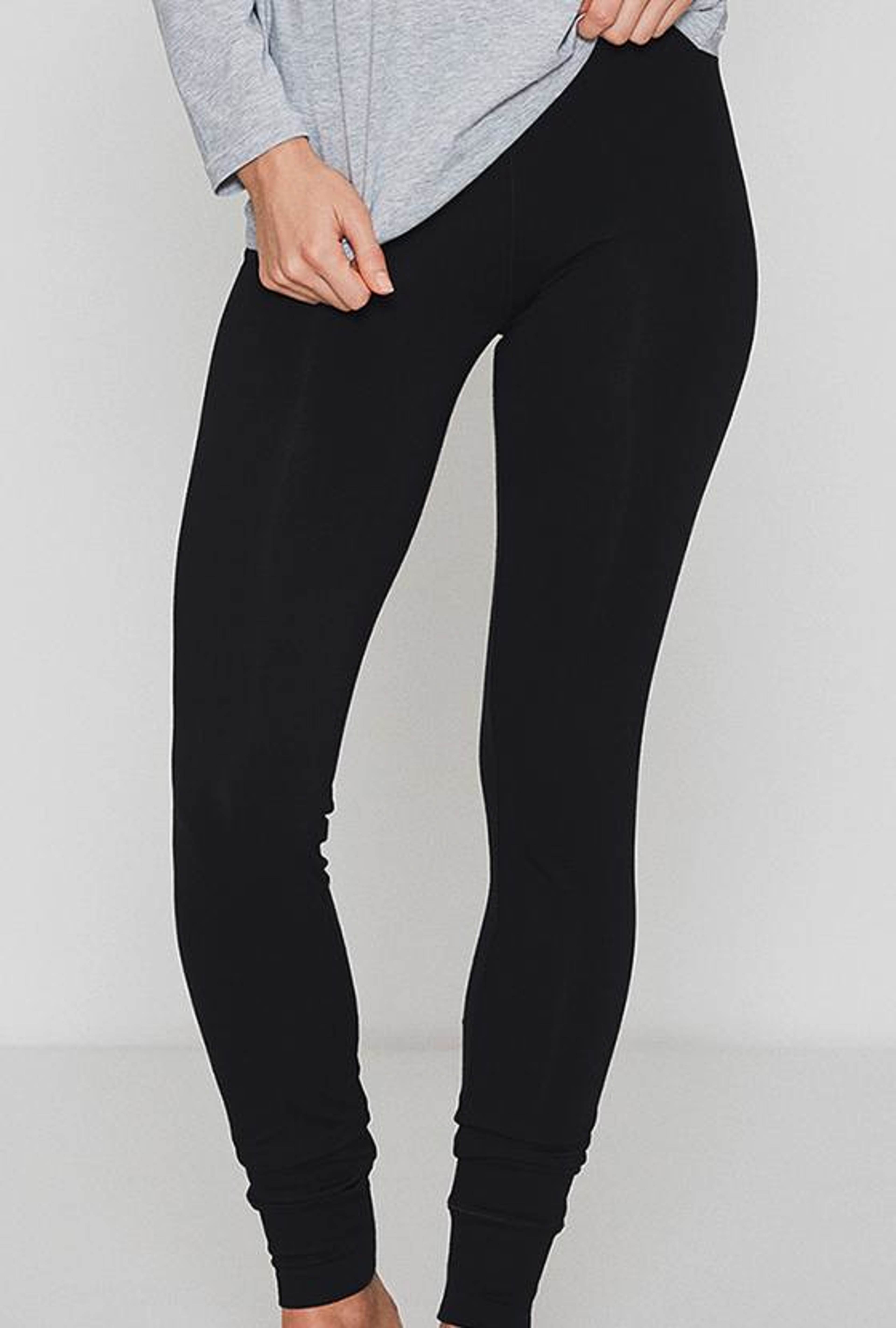 2-pack Bambu, Leggings, Svart