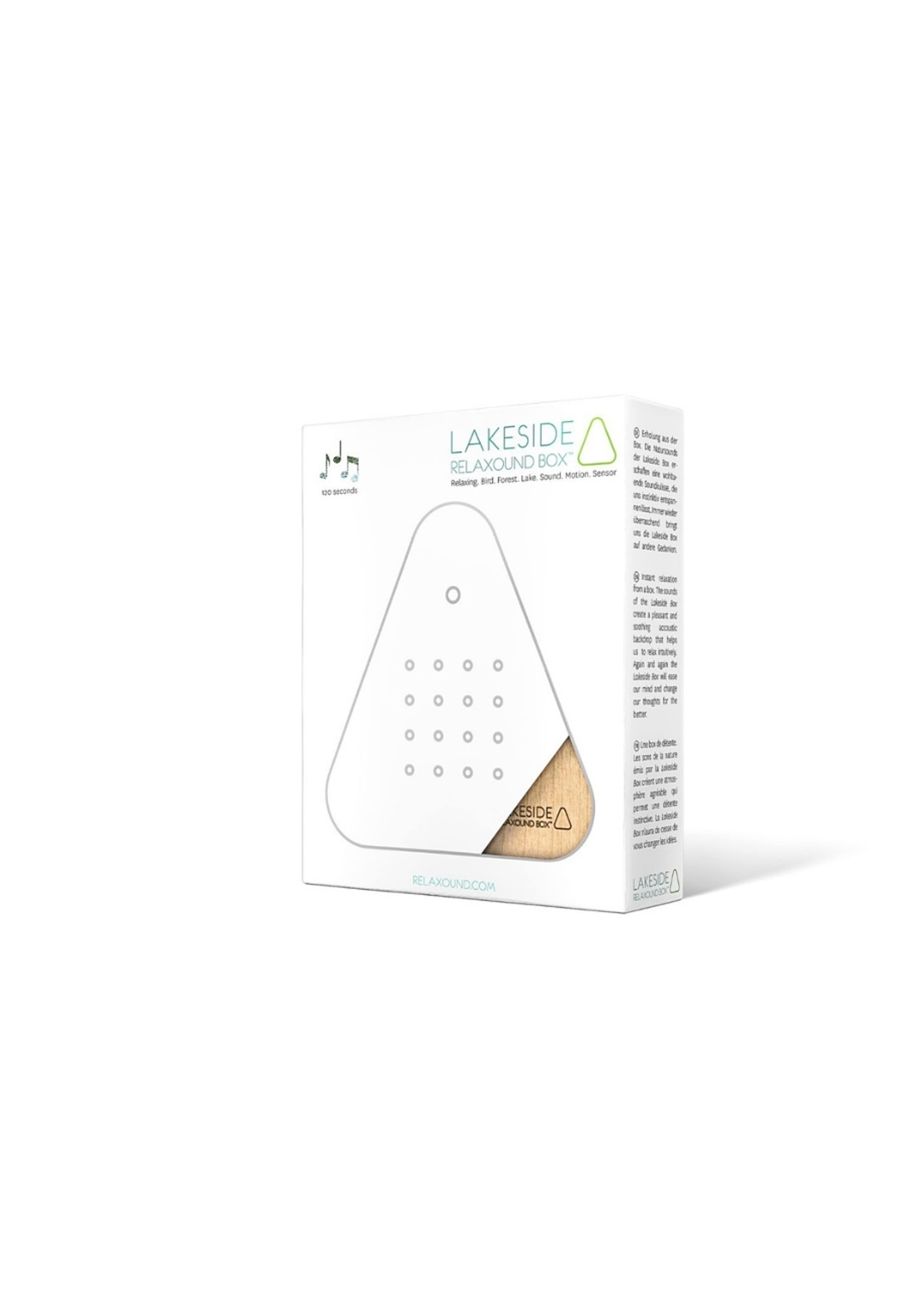 Lakesidebox Speldosa Sjömiljö Björkträ