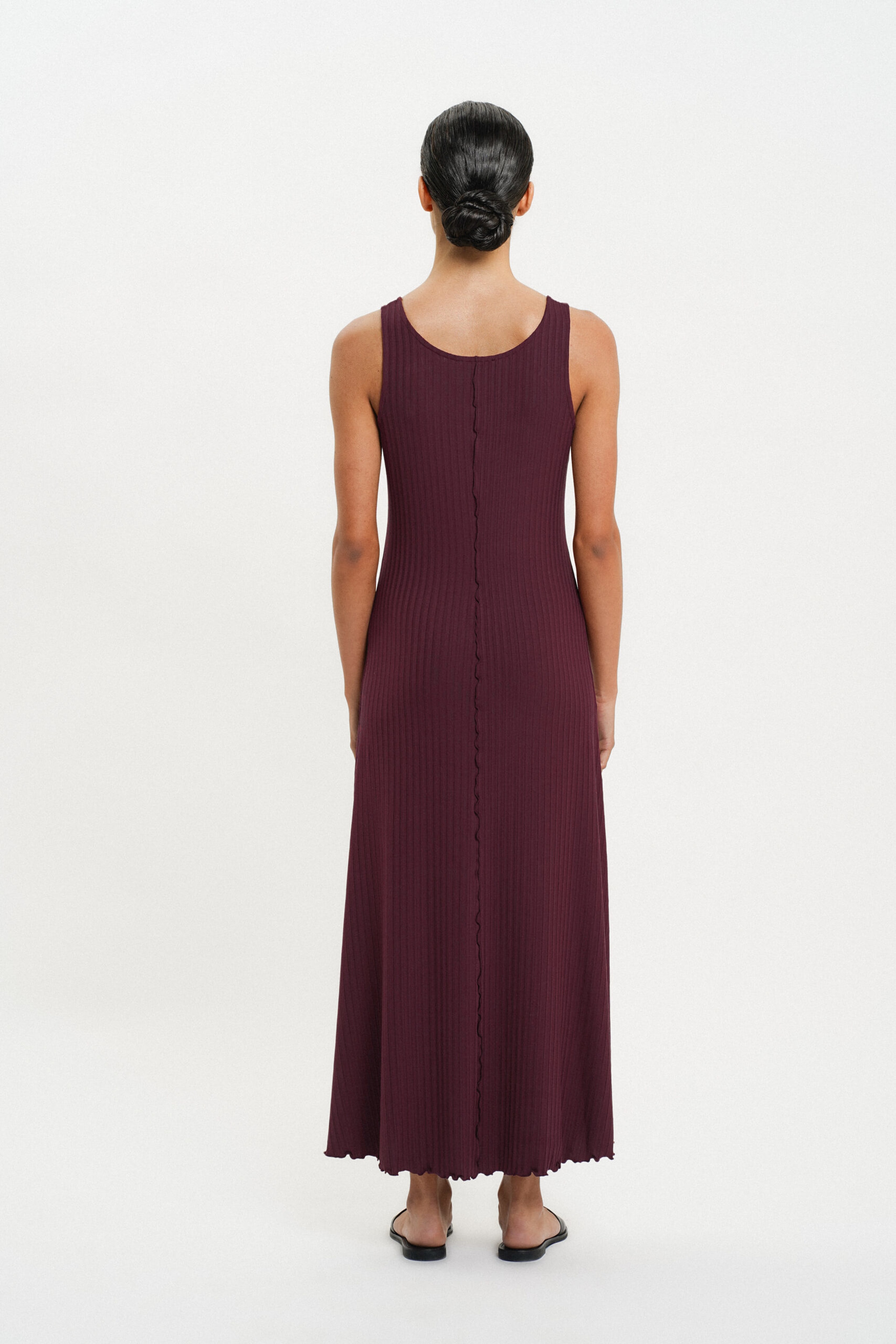 Poulette Dress - Wine, från Residus, i färgen red. Klicka för att öppna bilden i stort format