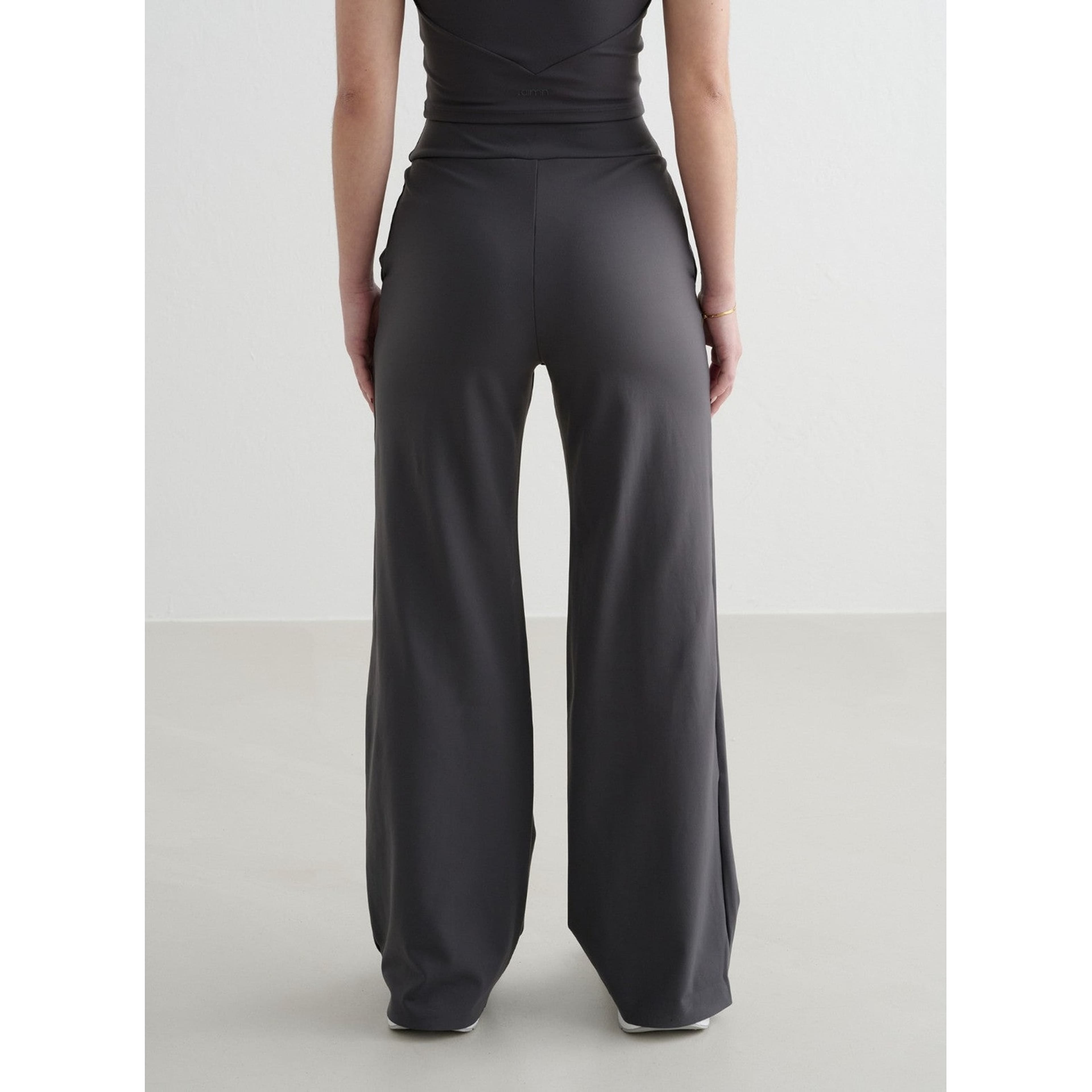 Shadow Grey Sense Wide Petite Pants
