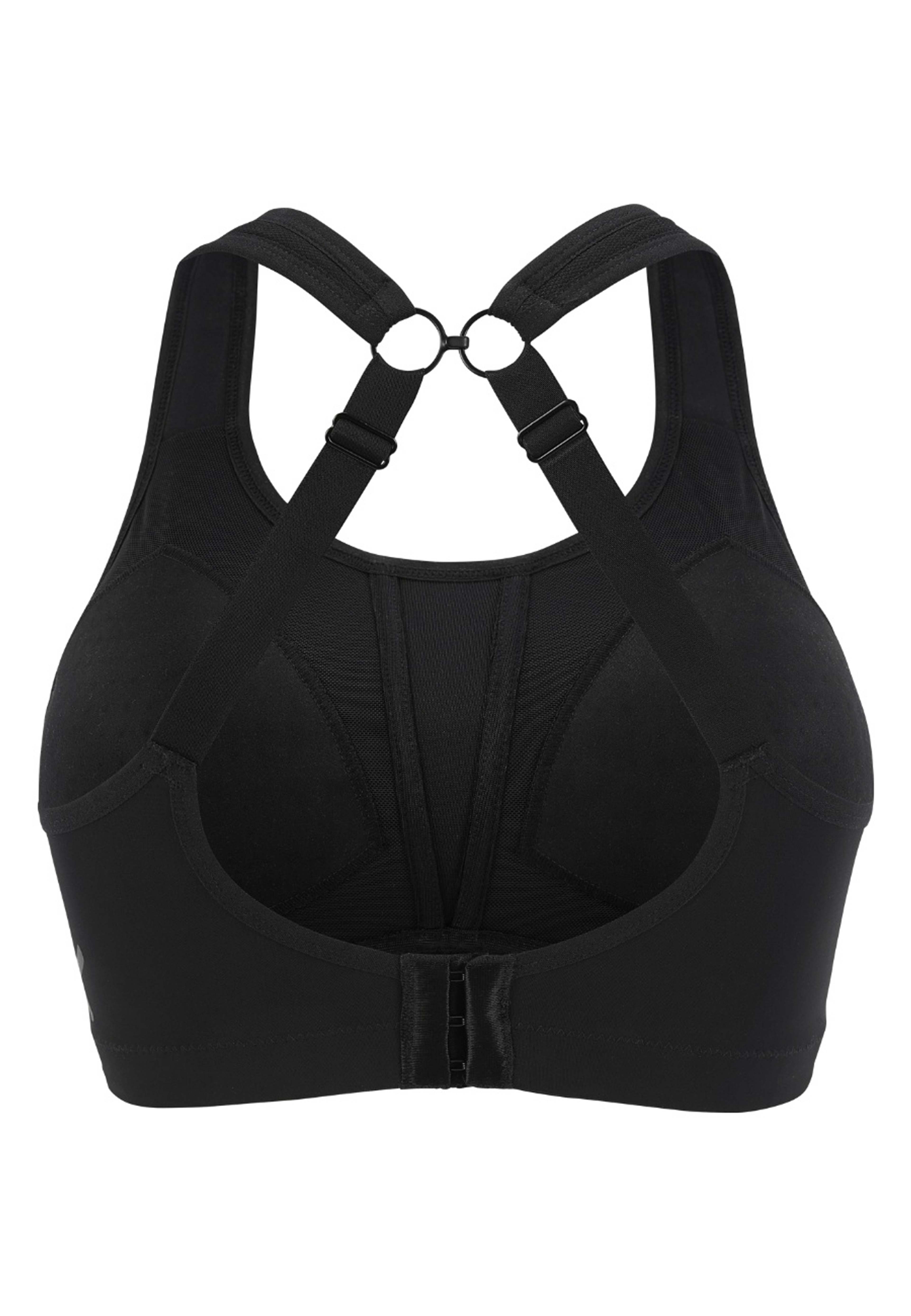 Movement Vadderad Sport-bh, från Swegmark, i färgen black. Klicka för att öppna bilden i stort format