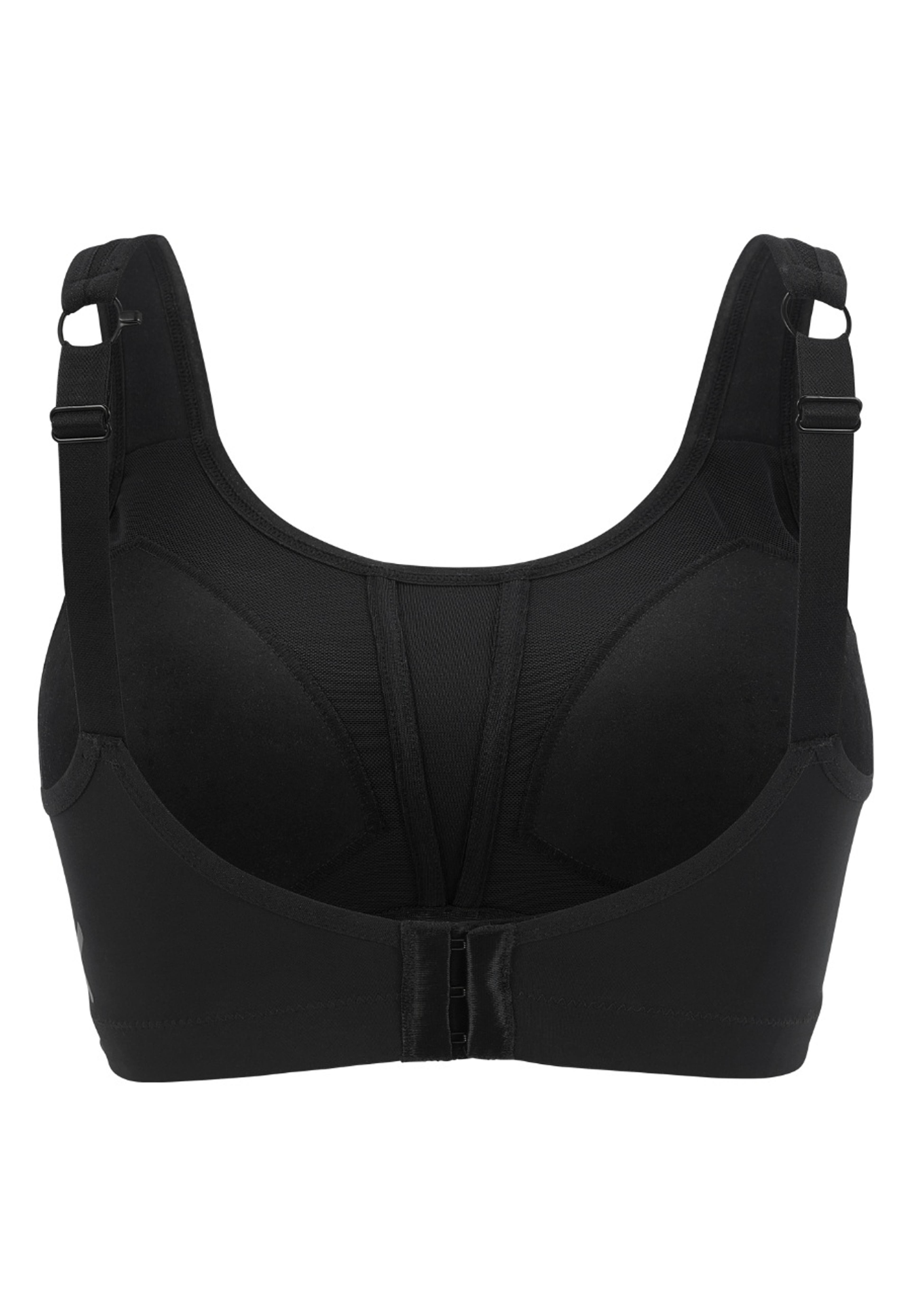 Movement Vadderad Sport-bh, från Swegmark, i färgen black. Klicka för att öppna bilden i stort format