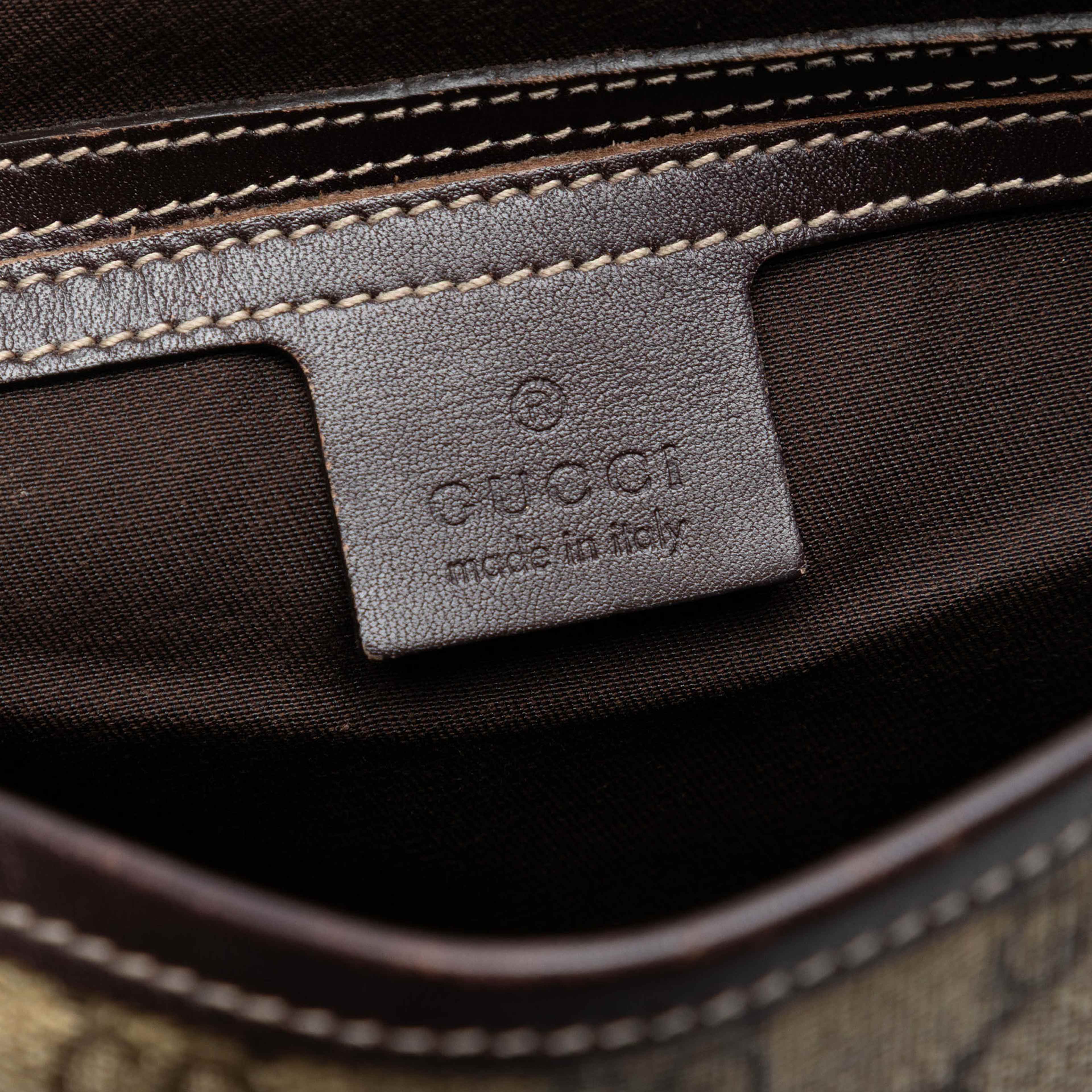Gucci Gg Supreme Crossbody, från Luxclusif, i färgen beige. Klicka för att öppna bilden i stort format