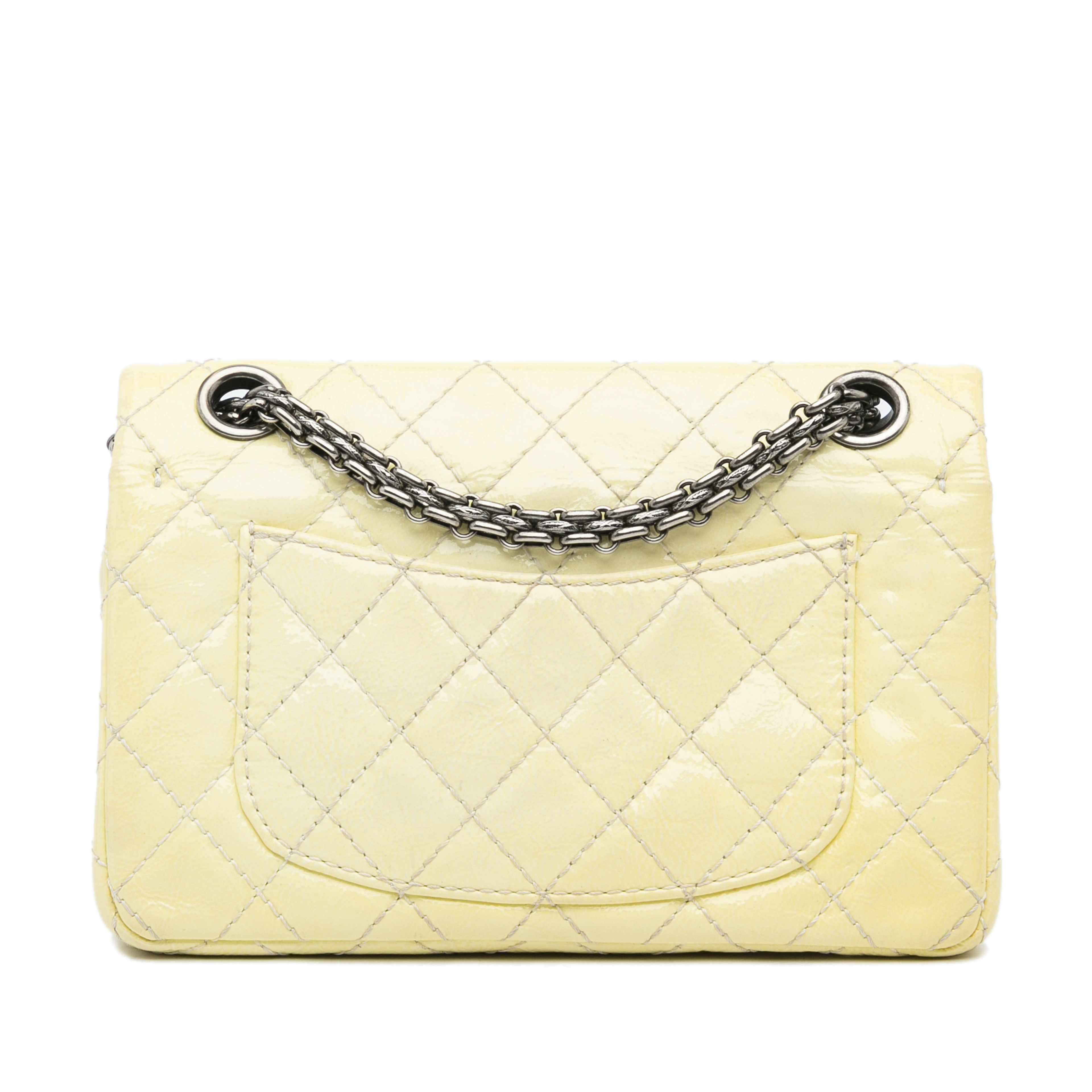 Chanel Mini Reissue 2.55 Patent Double Flap