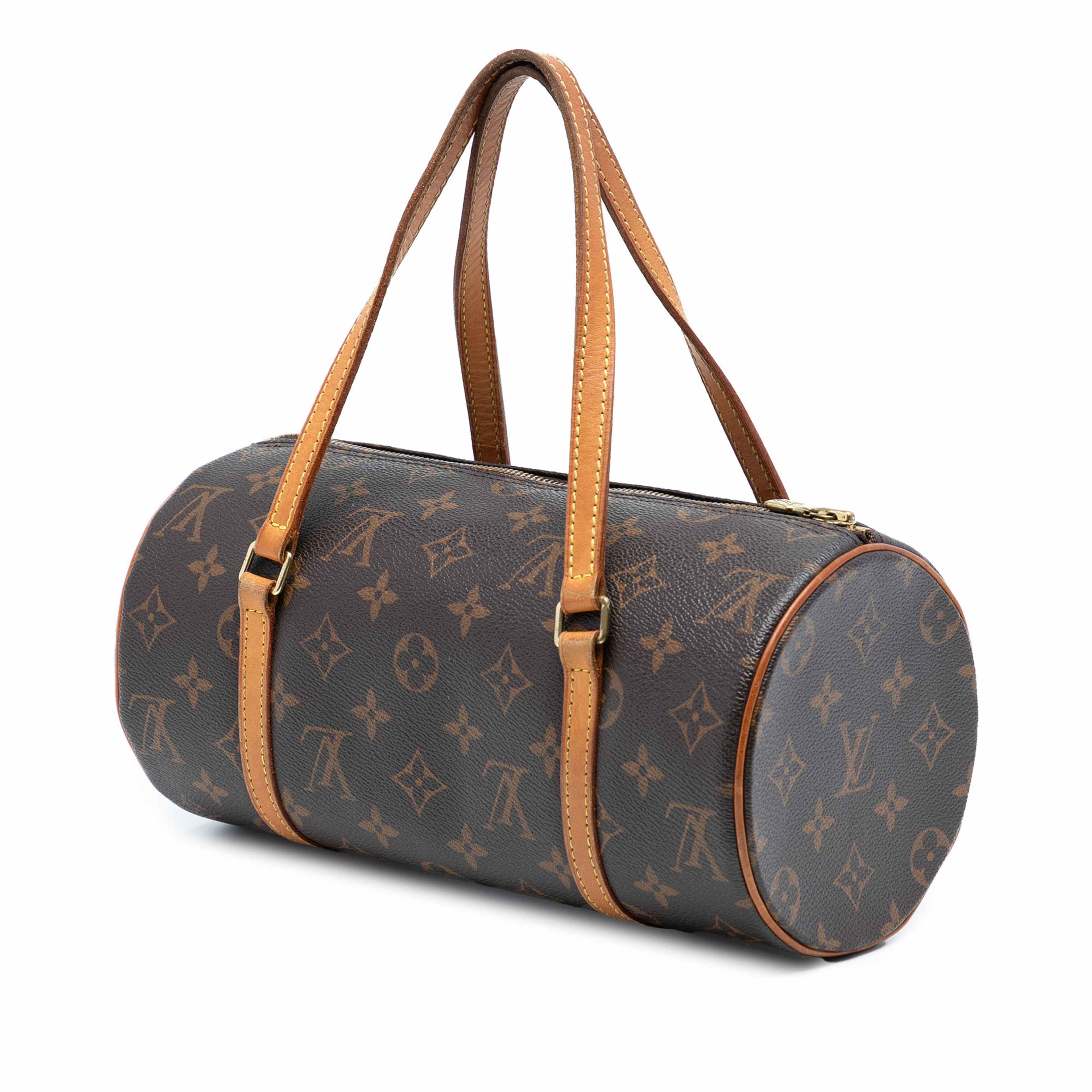 Louis Vuitton Monogram Papillon 28, från Luxclusif, i färgen brown. Klicka för att öppna bilden i stort format