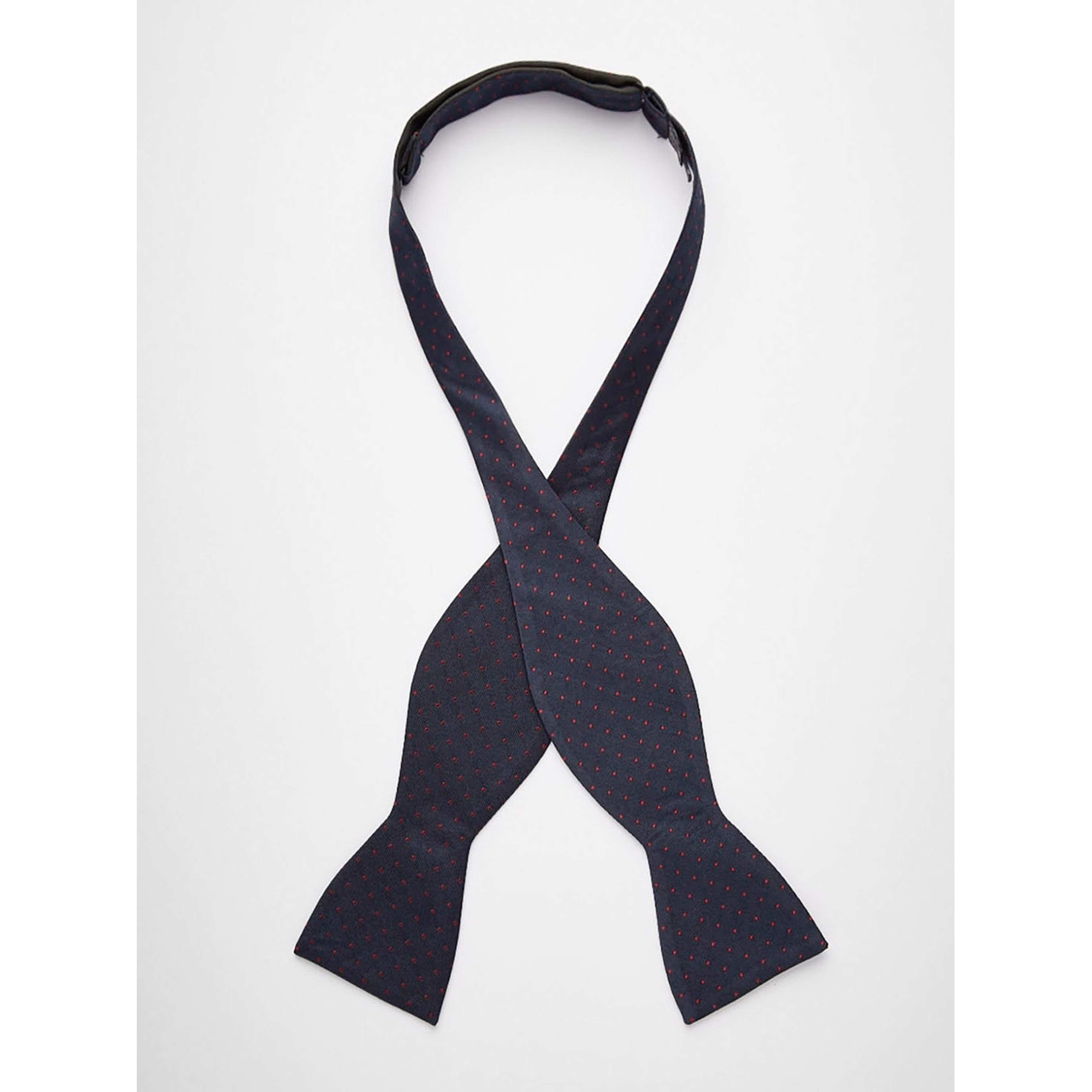 Bow Tie Dot Self Tied