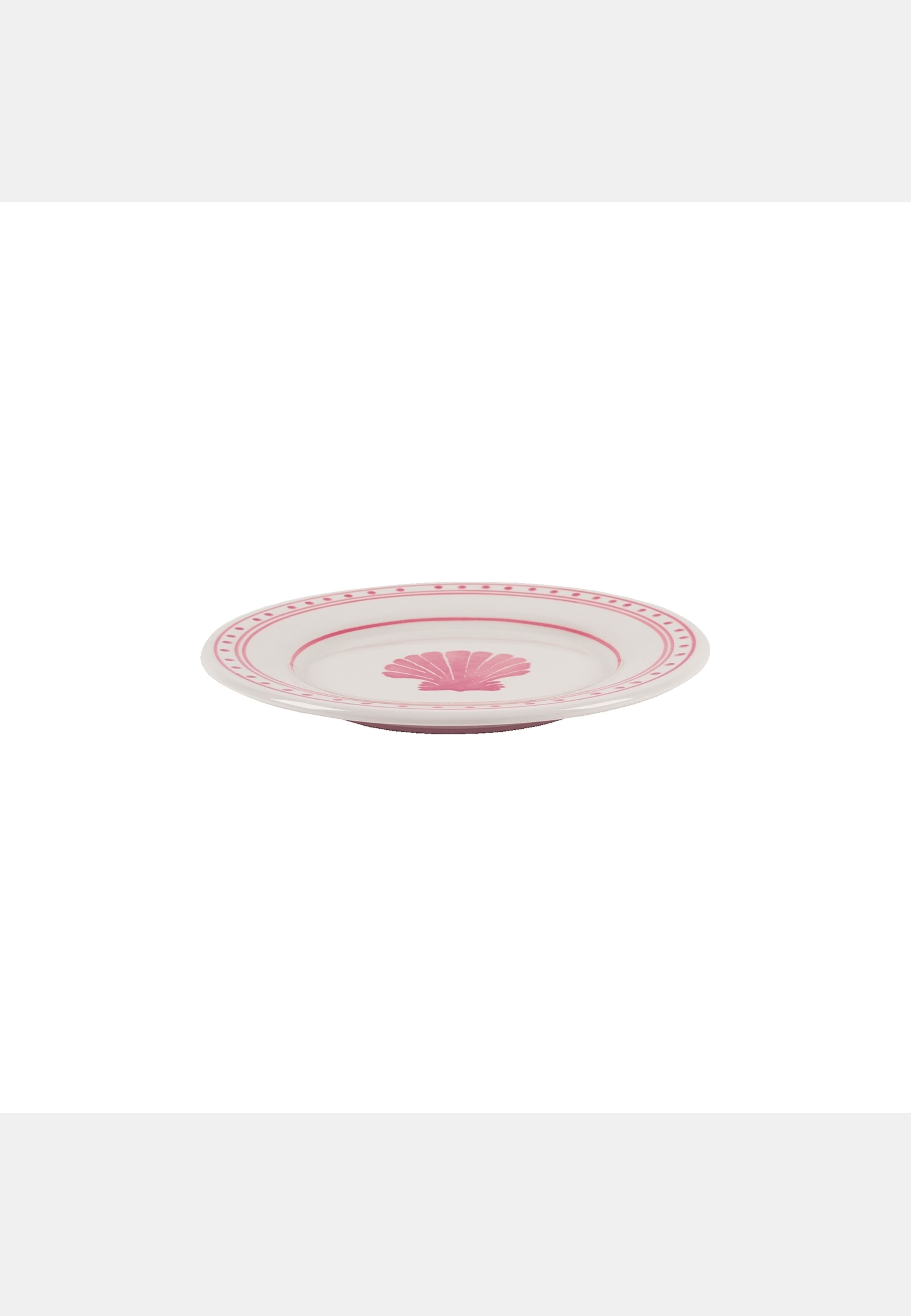 Shell Assiett - 22 Cm, från Pick A Poppy, i färgen dark pink. Klicka för att öppna bilden i stort format