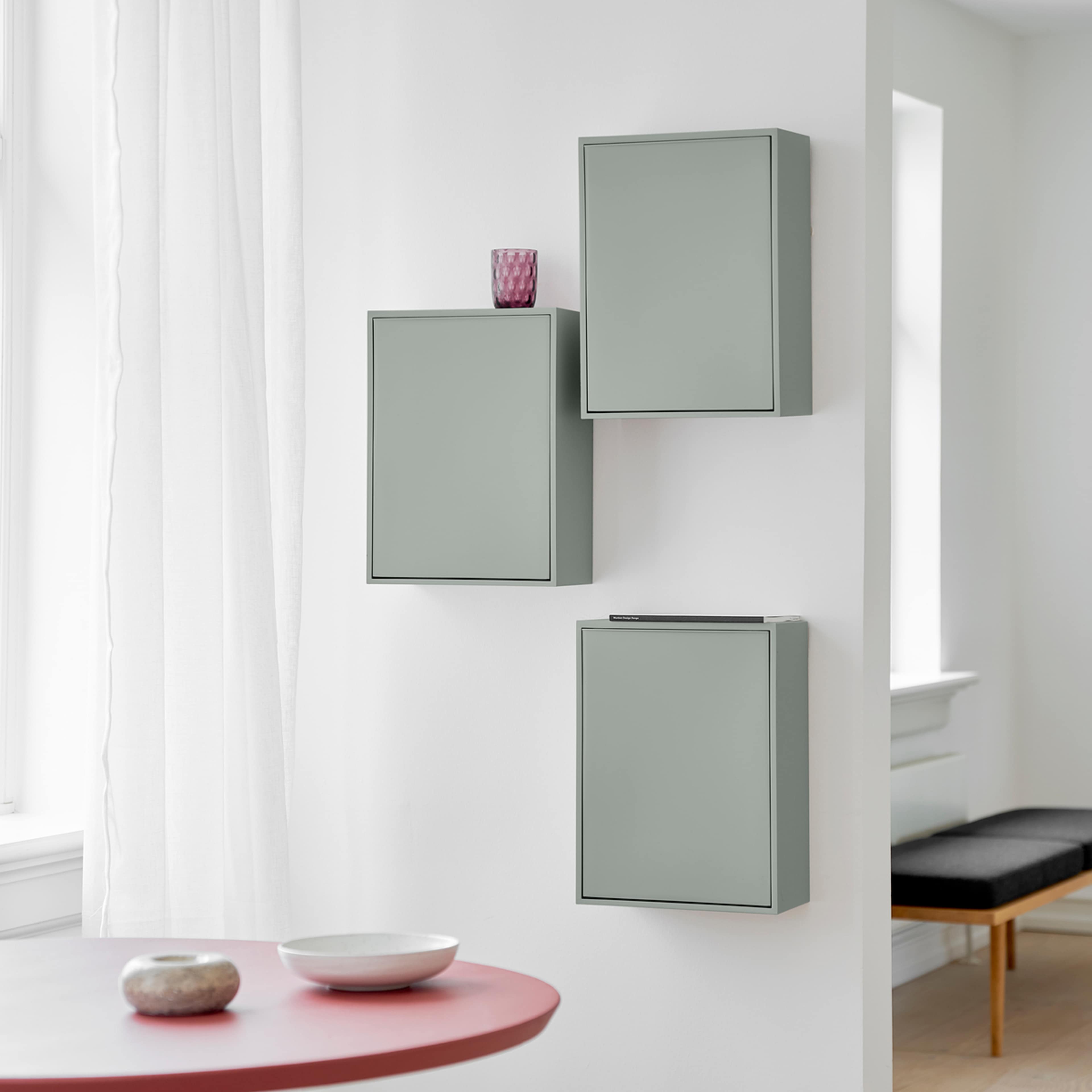 Recycling Box, från ReCollector, i färgen iron blue. Klicka för att öppna bilden i stort format