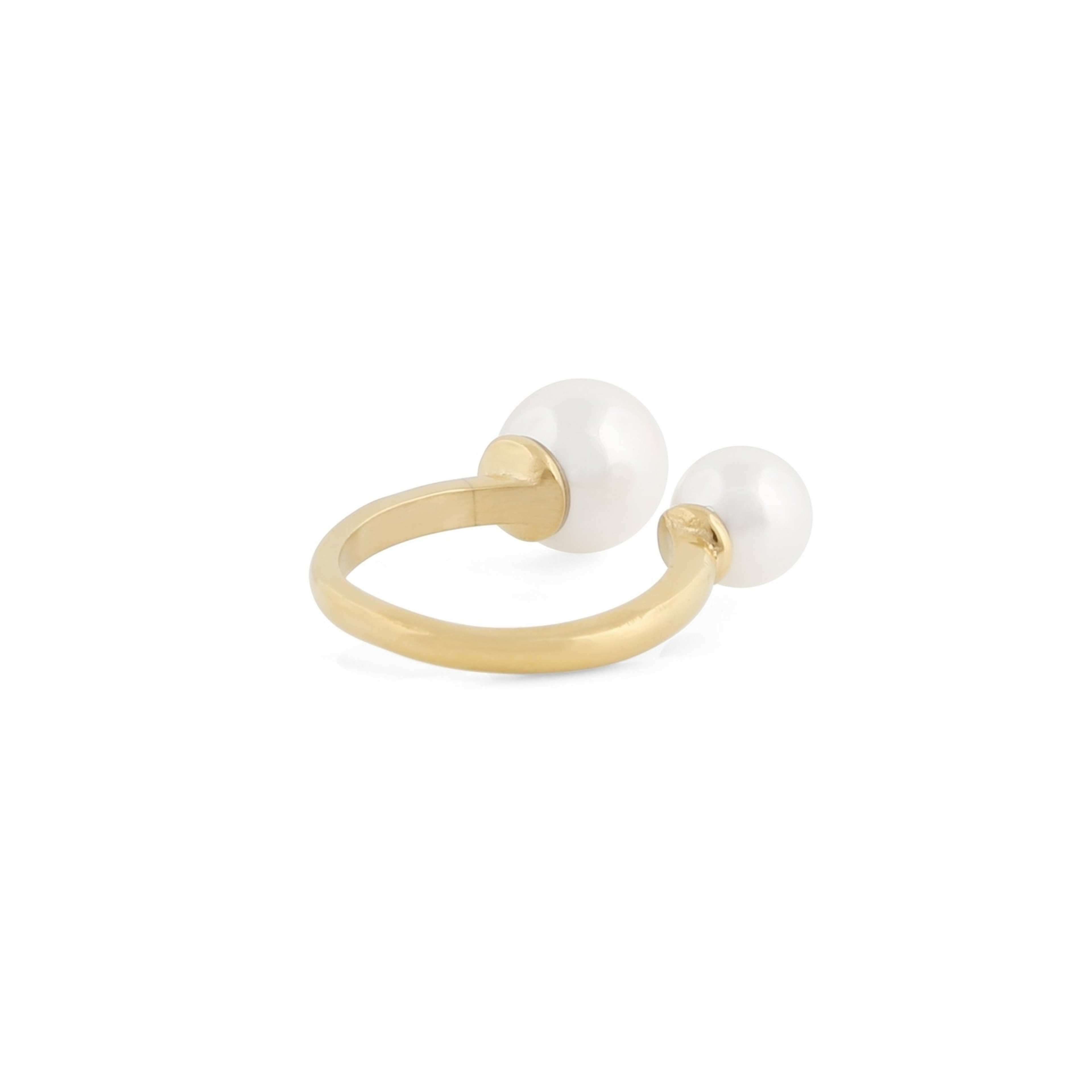 Rio Double Pearl Ring