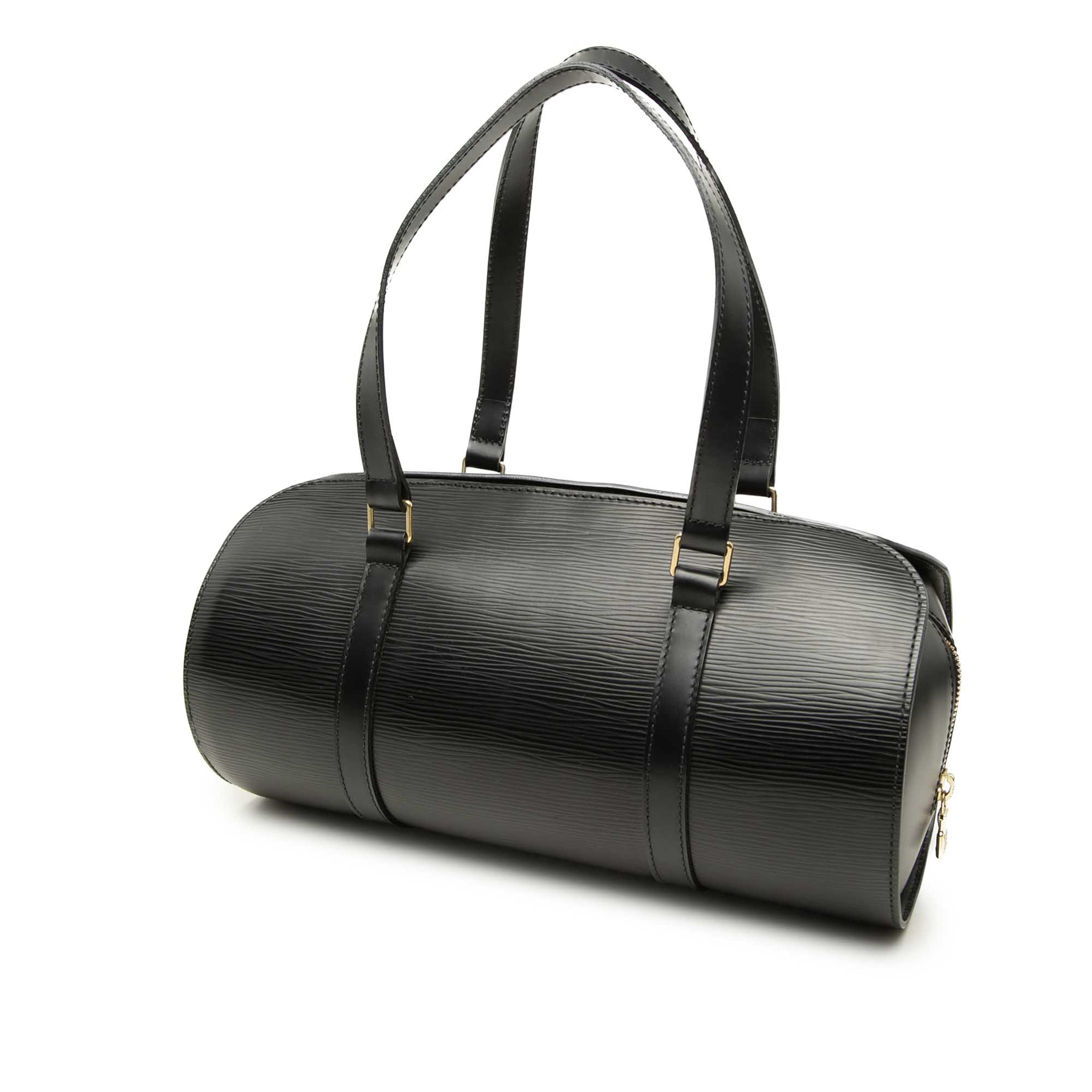 Louis Vuitton Epi Soufflot, från Luxclusif, i färgen svart. Klicka för att öppna bilden i stort format