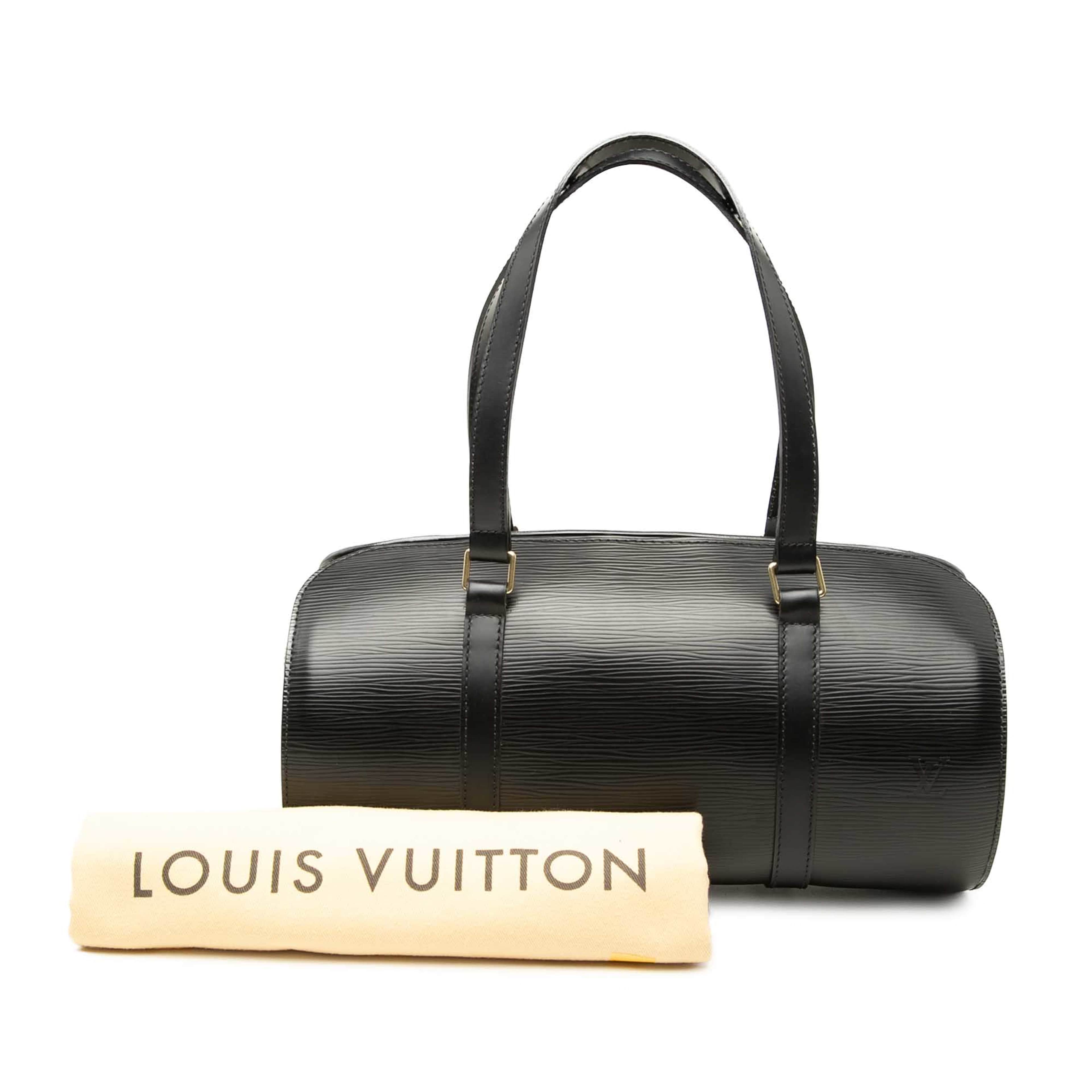 Louis Vuitton Epi Soufflot, från Luxclusif, i färgen svart. Klicka för att öppna bilden i stort format