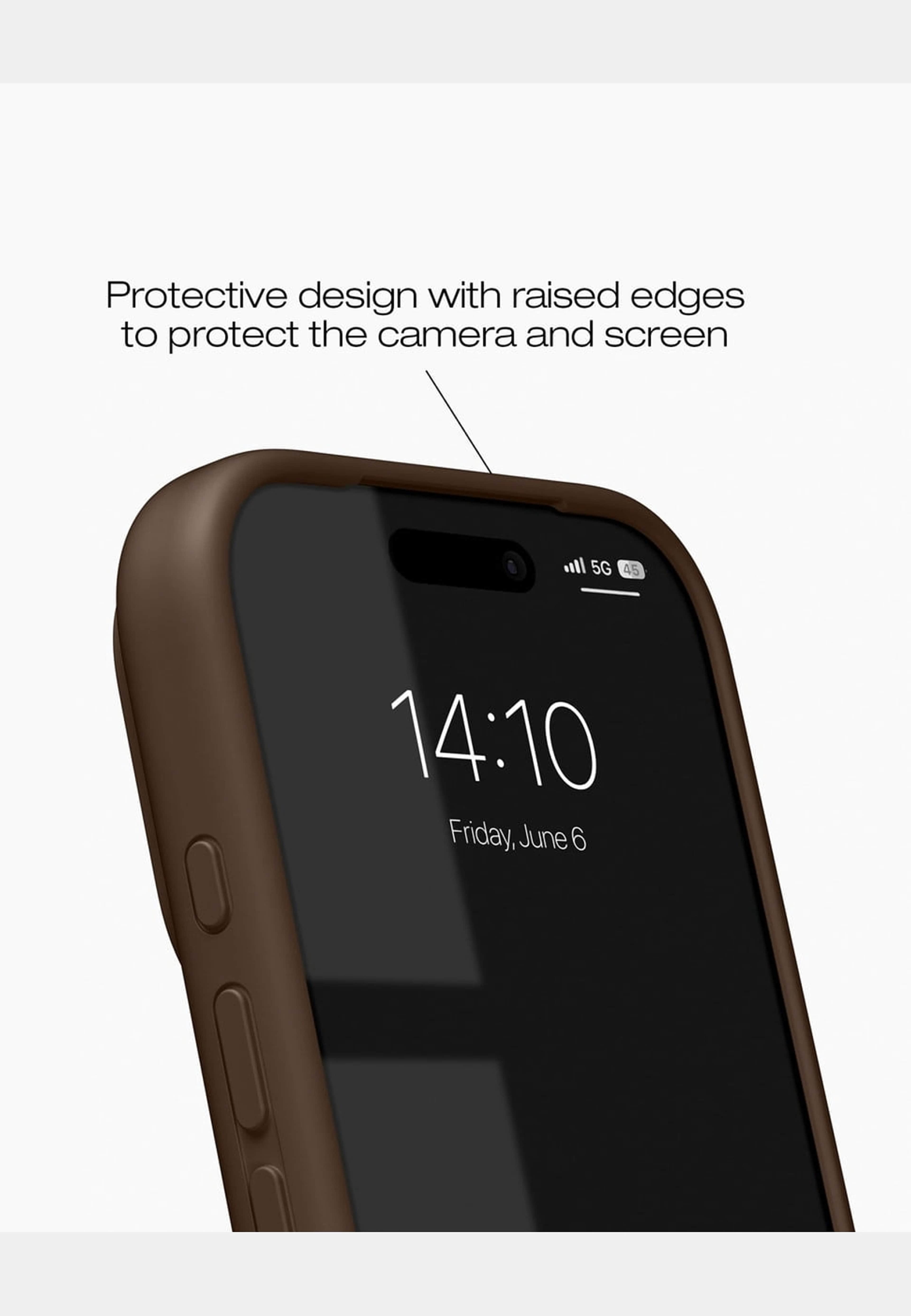 Silicone Case Magsafe Iphone, från Ideal Of Sweden, i färgen brown. Klicka för att öppna bilden i stort format