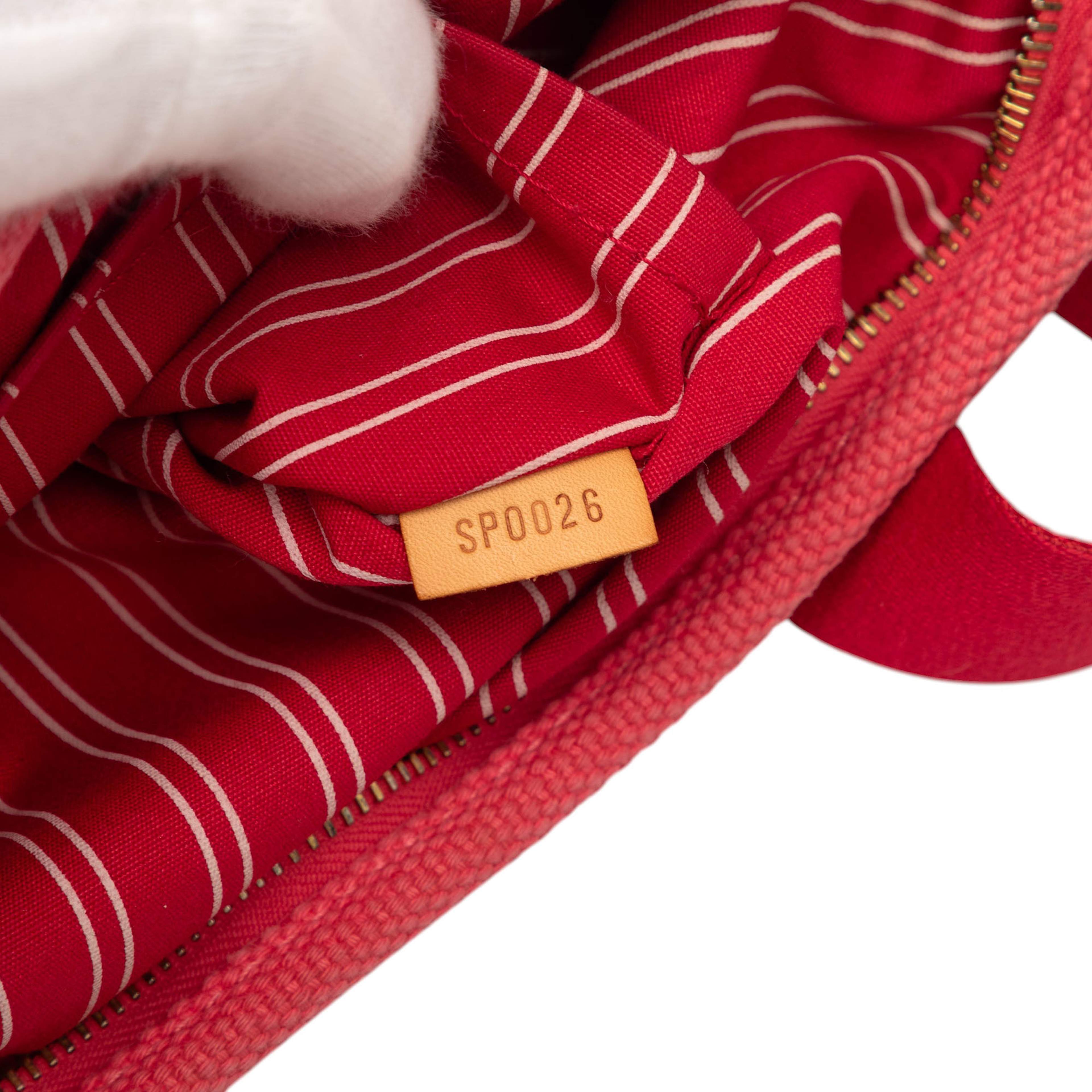 Louis Vuitton Antigua Cabas Mm, från Luxclusif, i färgen rosa. Klicka för att öppna bilden i stort format