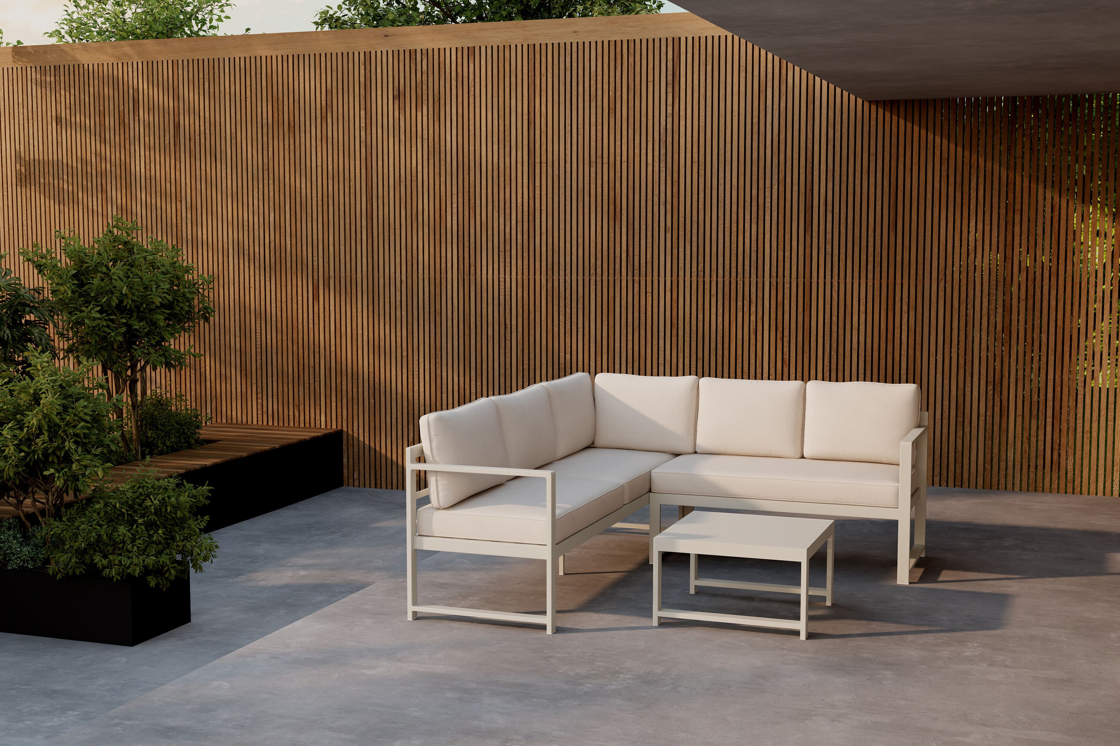 Salvador Soffgrupp, från Venture Home, i färgen beige. Klicka för att öppna bilden i stort format