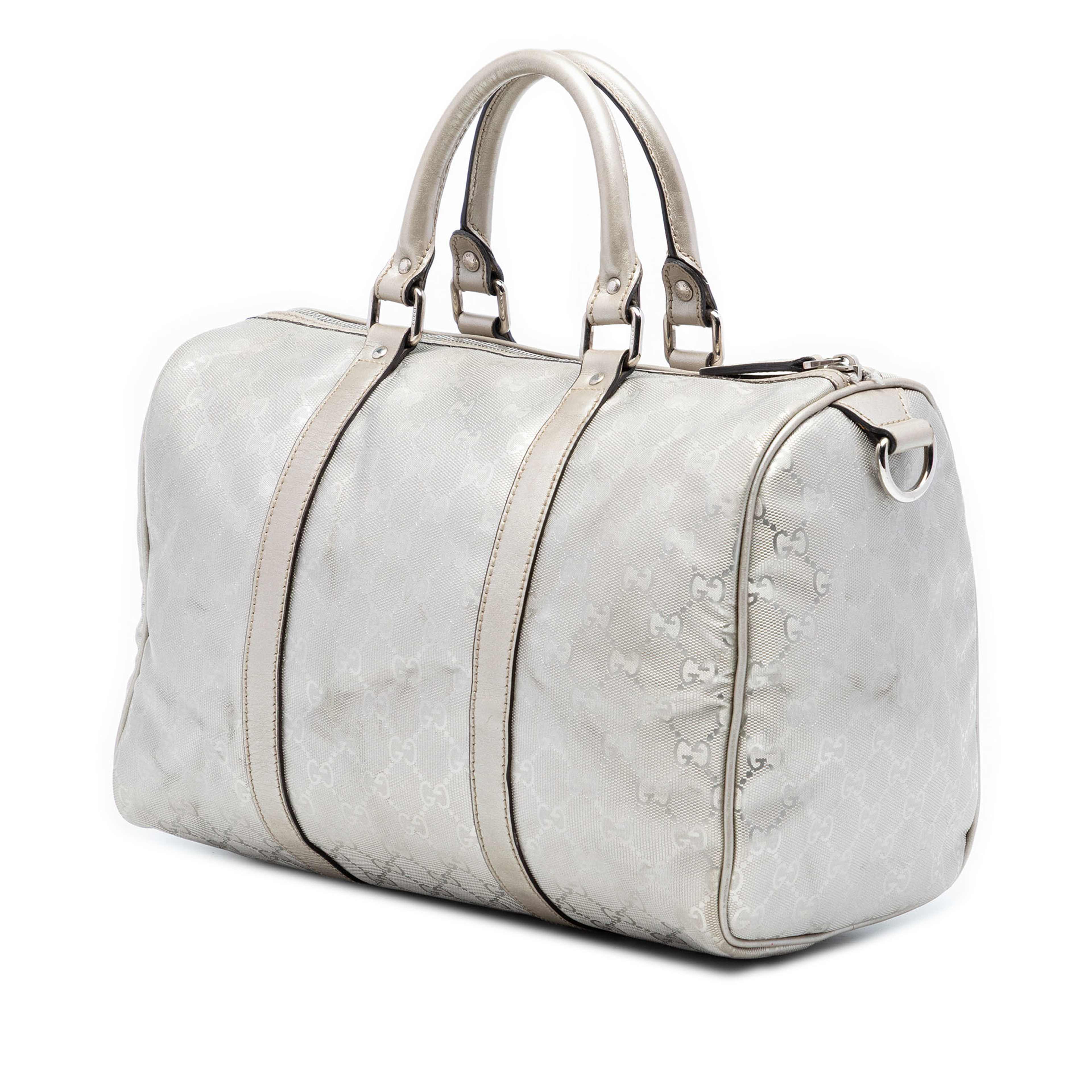 Gucci Medium Gg Imprime Joy Boston Bag, från Luxclusif, i färgen guld. Klicka för att öppna bilden i stort format